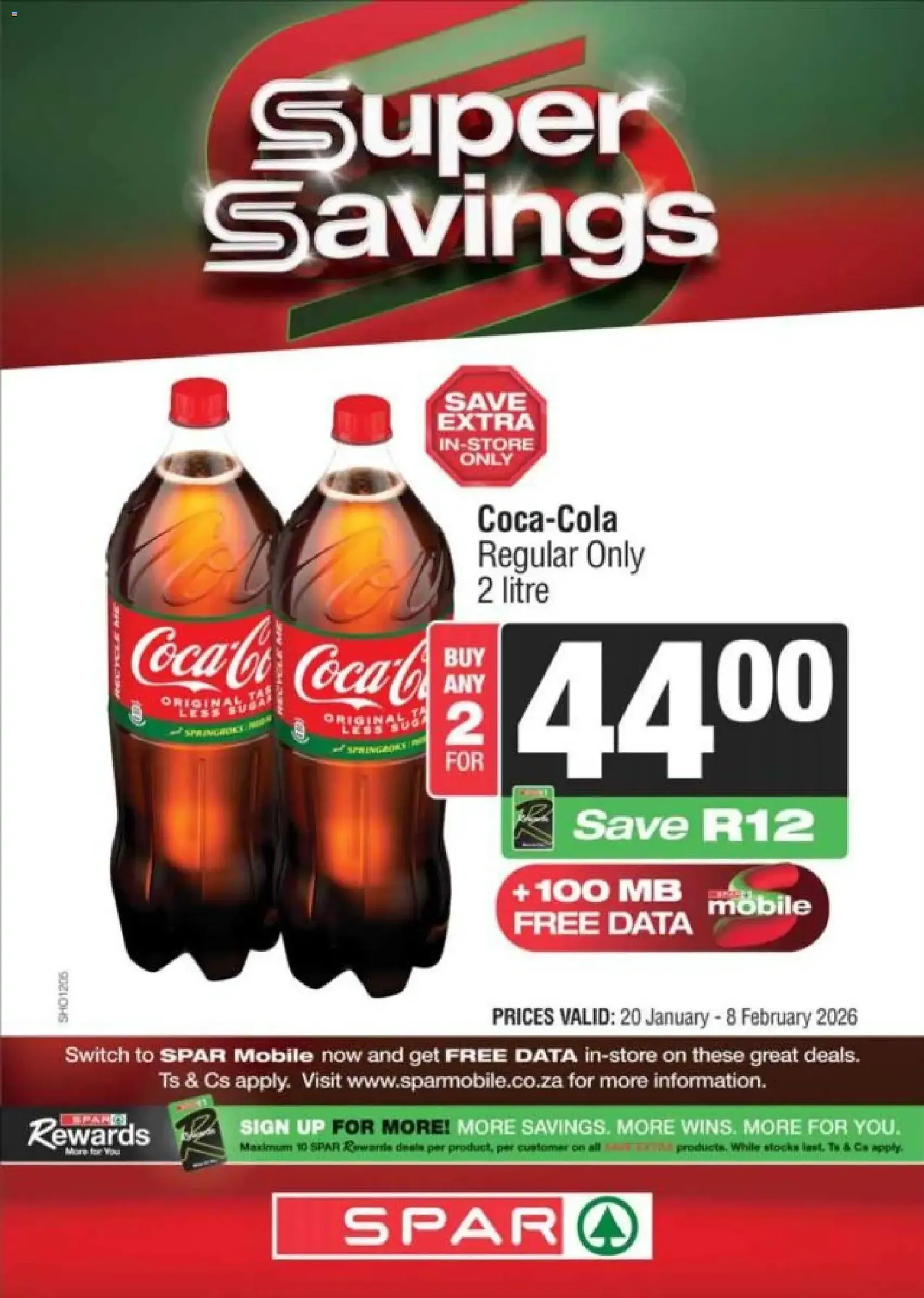 Spar Specials - valid flyer from 20/01/2026, page 15 of 15