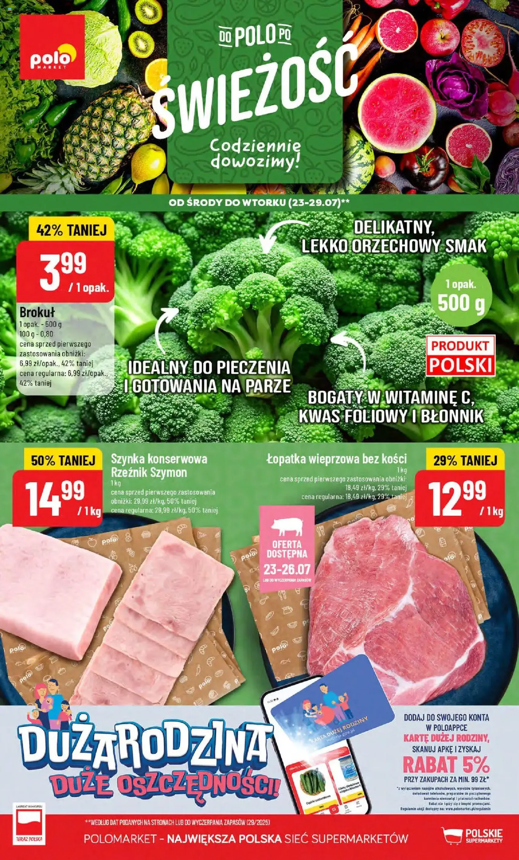 POLOmarket Gazetka - ważny gazetka od 23.07.2025 strona 1 z 62 POLOmarket Gazetka - ważny gazetka od 23.07.2025 strona 1 z 62