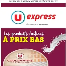 U Express catalogue - Prévisualisation du catalogue valable à partir du 03/02/2026
