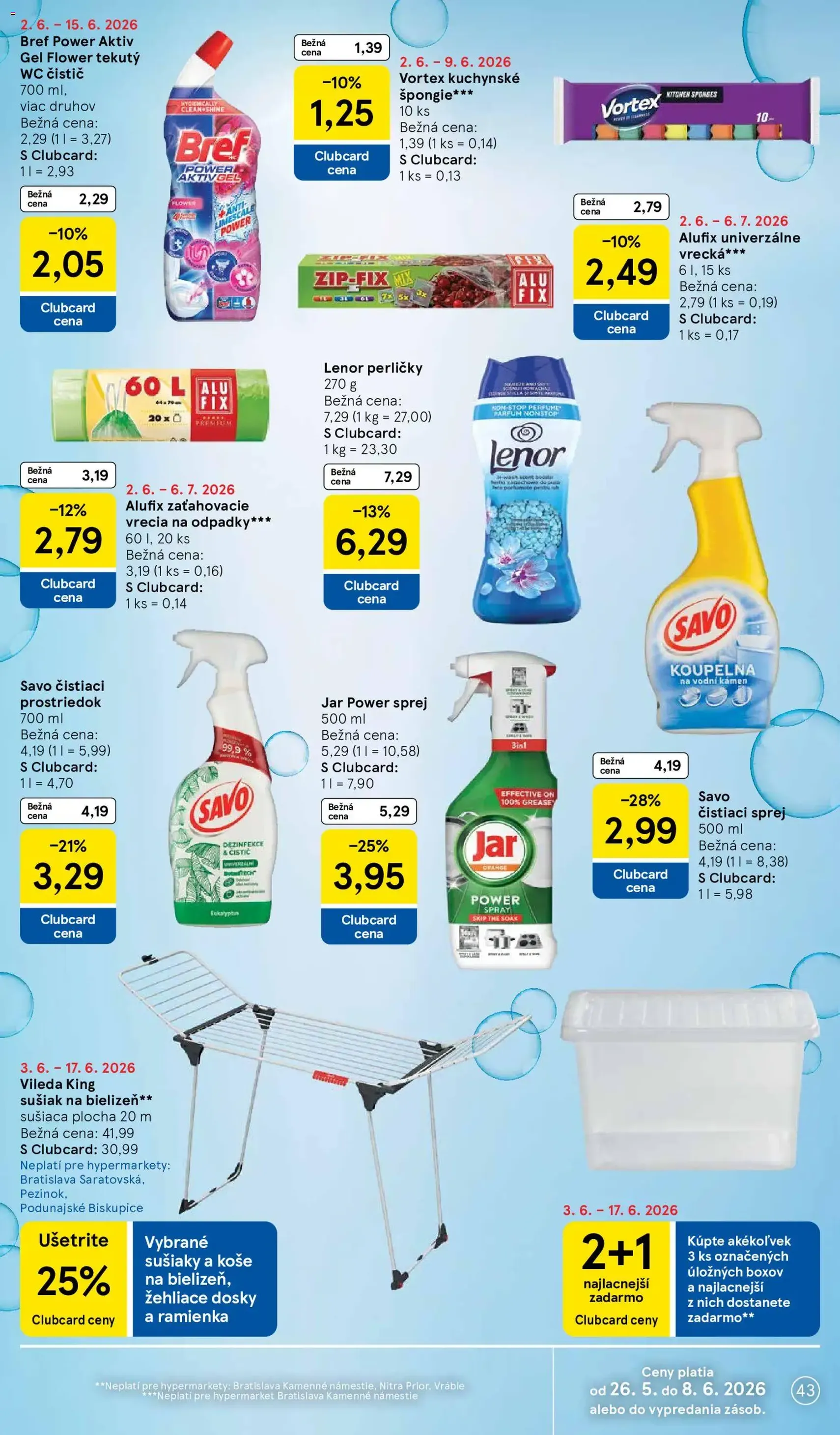 Tesco Hypermarket - leták - platný leták od 03.06.2026 strana 43 z 52