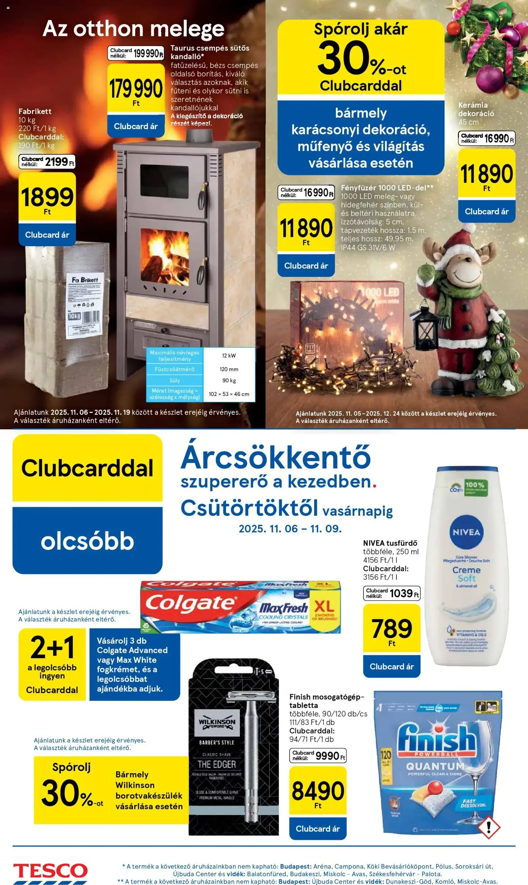 Tesco Hipermarket - Black Friday - 2025.11.06. érvényes szórólap 16 oldal 38 oldalból