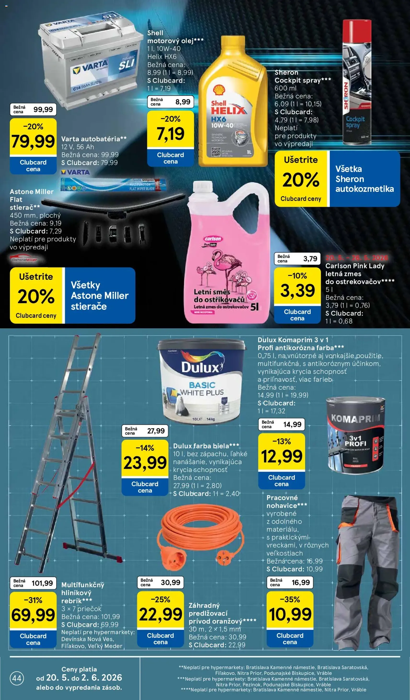 Tesco Hypermarket - leták - platný leták od 20.05.2026 strana 44 z 49