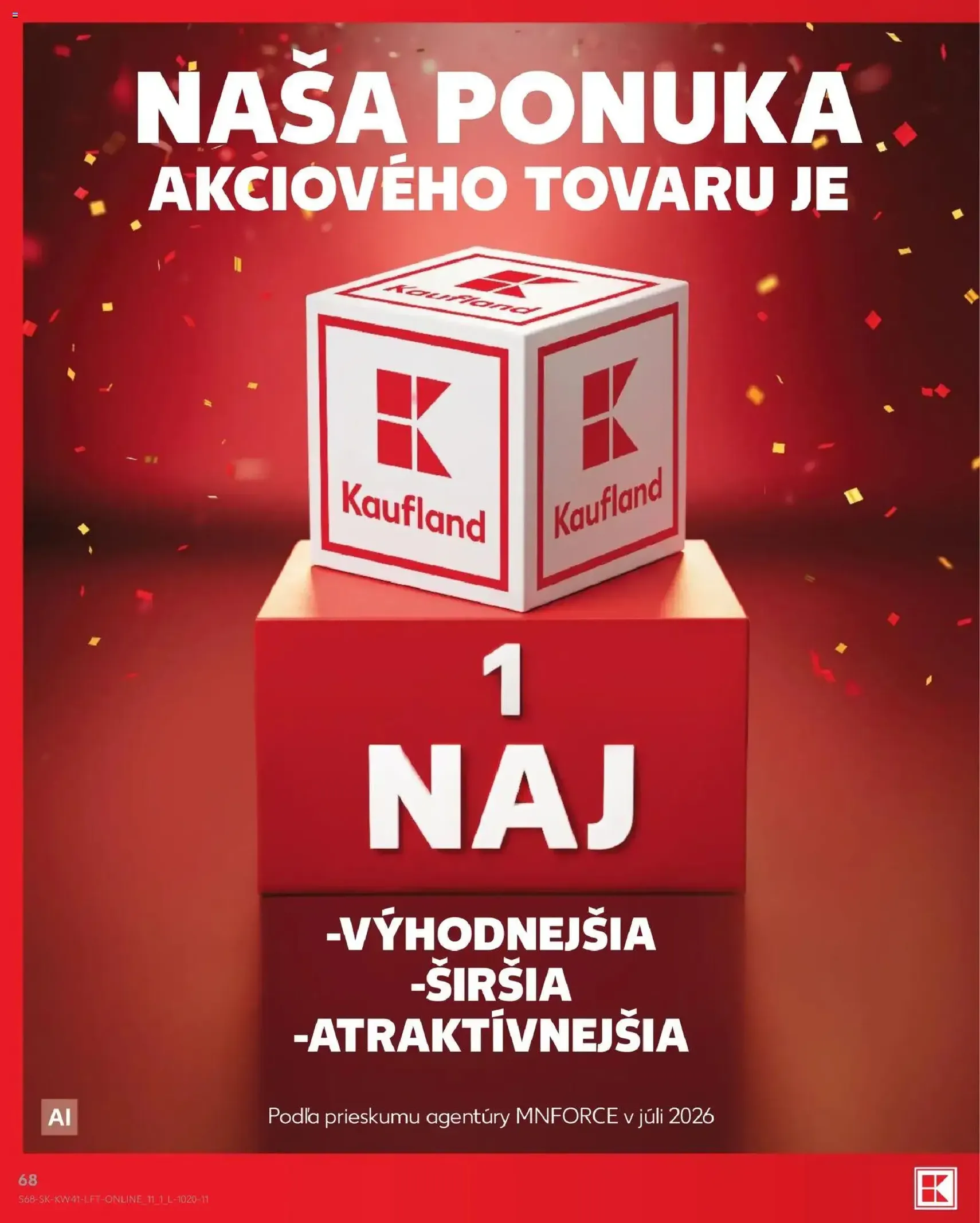 Kaufland leták - platný leták od 08.10.2026 strana 68 z 86
