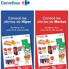 Vista previa del folleto Carrefour ofertas válido desde 14/07/2026