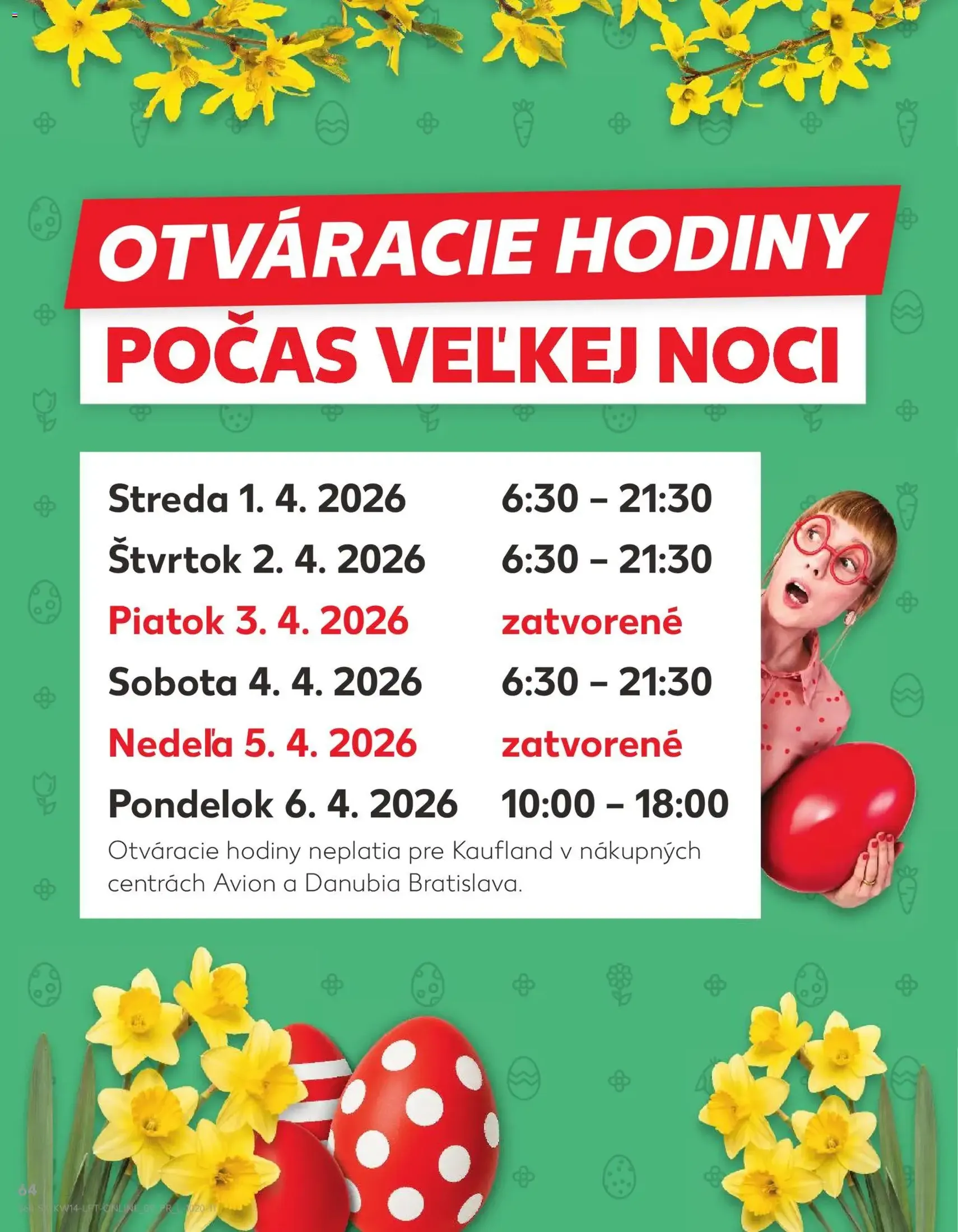 Kaufland leták - platný leták od 01.04.2026 strana 64 z 72