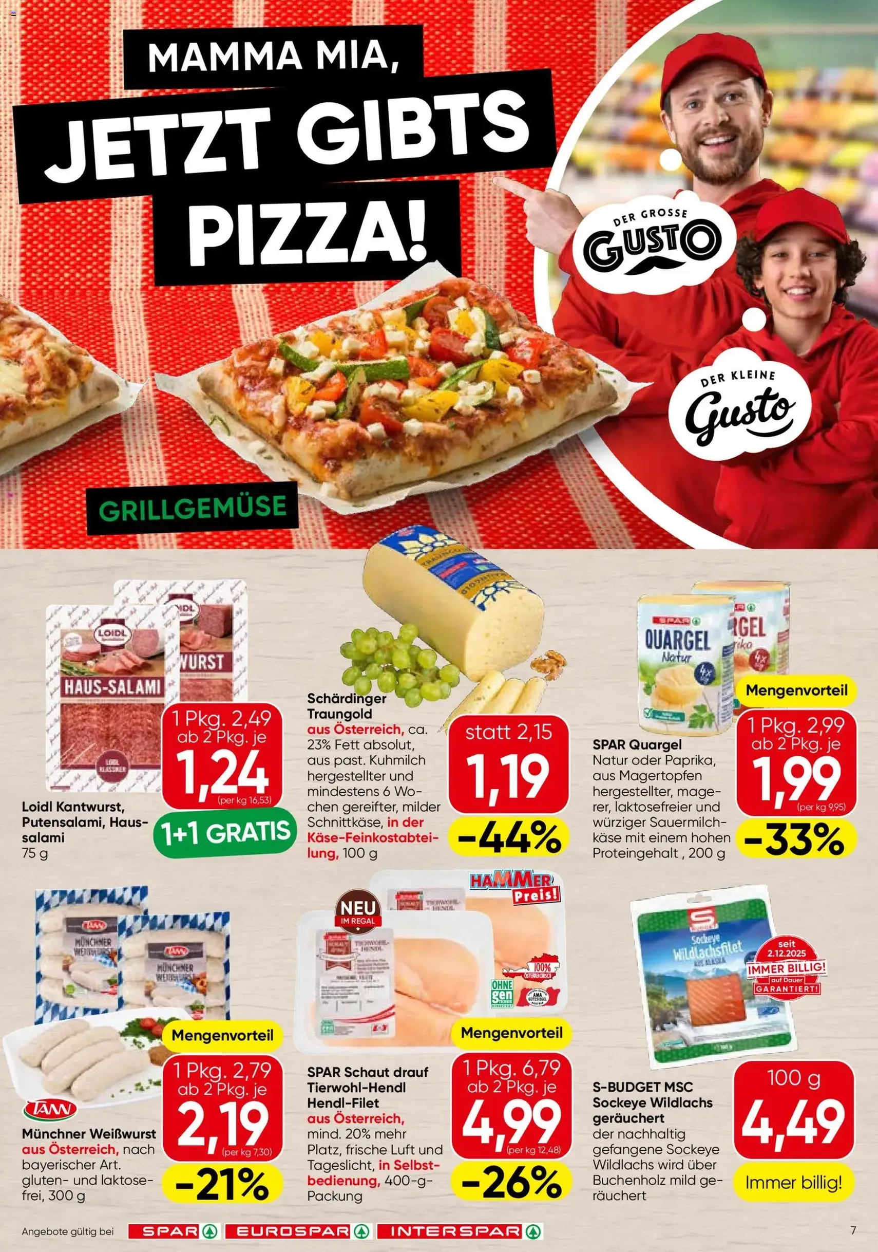 Spar - Flugblatt - Gültiger Prospekt ab 03.09.2026, Seite 7 von insgesamt 16