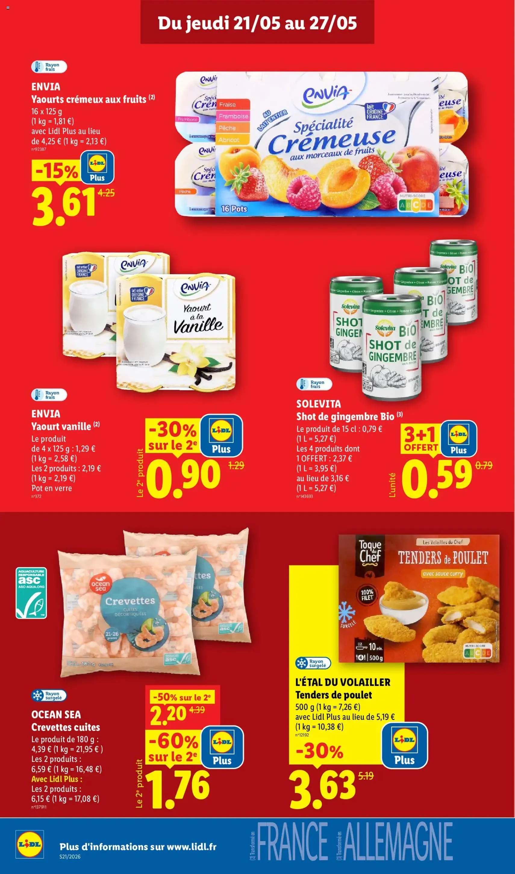 LIDL catalogue - brochure valable à partir du 21/05/2026, page 10 sur 70