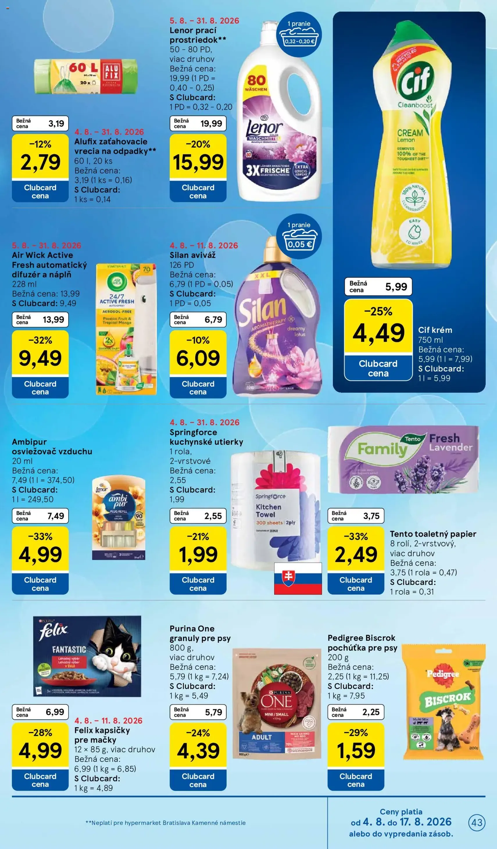 Tesco Hypermarket - leták - platný leták od 05.08.2026 strana 43 z 52