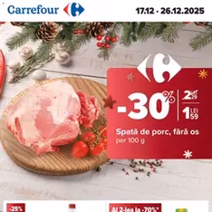Catalog Carrefour - previzualizare cataloage valabilă începând cu 17.12.2025