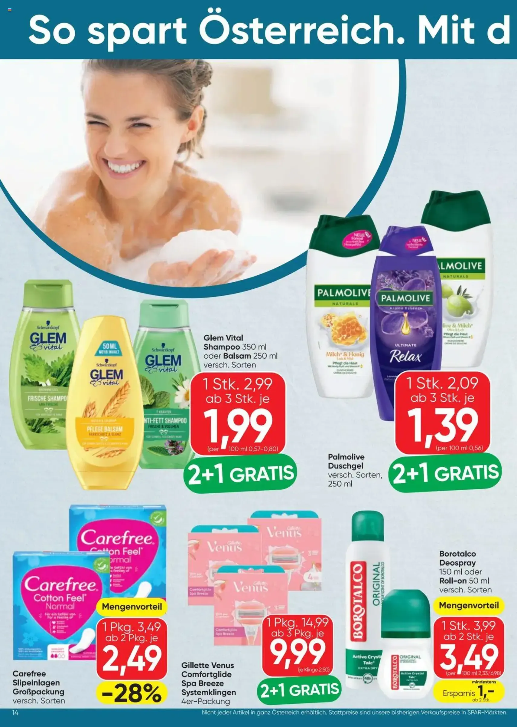 Spar Flugblatt - Gültiger Prospekt ab 04.09.2025, Seite 14 von insgesamt 16 Spar Flugblatt - Gültiger Prospekt ab 04.09.2025, Seite 14 von insgesamt 16