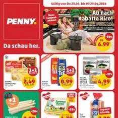 Penny Markt - Flugblatt - Prospekt Vorschau gültig ab 23.04.2026
