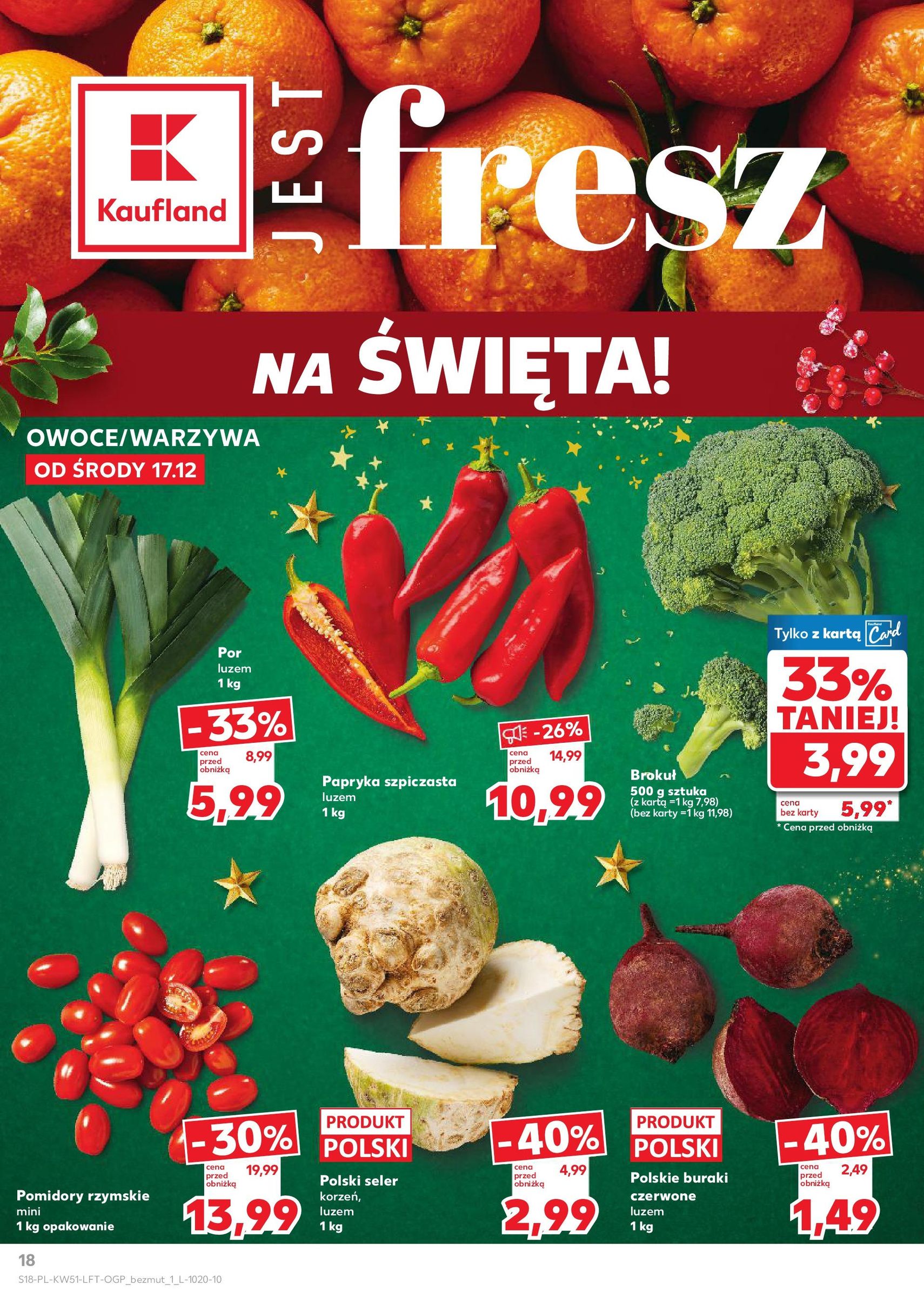 Kaufland gazetka - ważny gazetka od 17.12.2025 strona 18 z 64