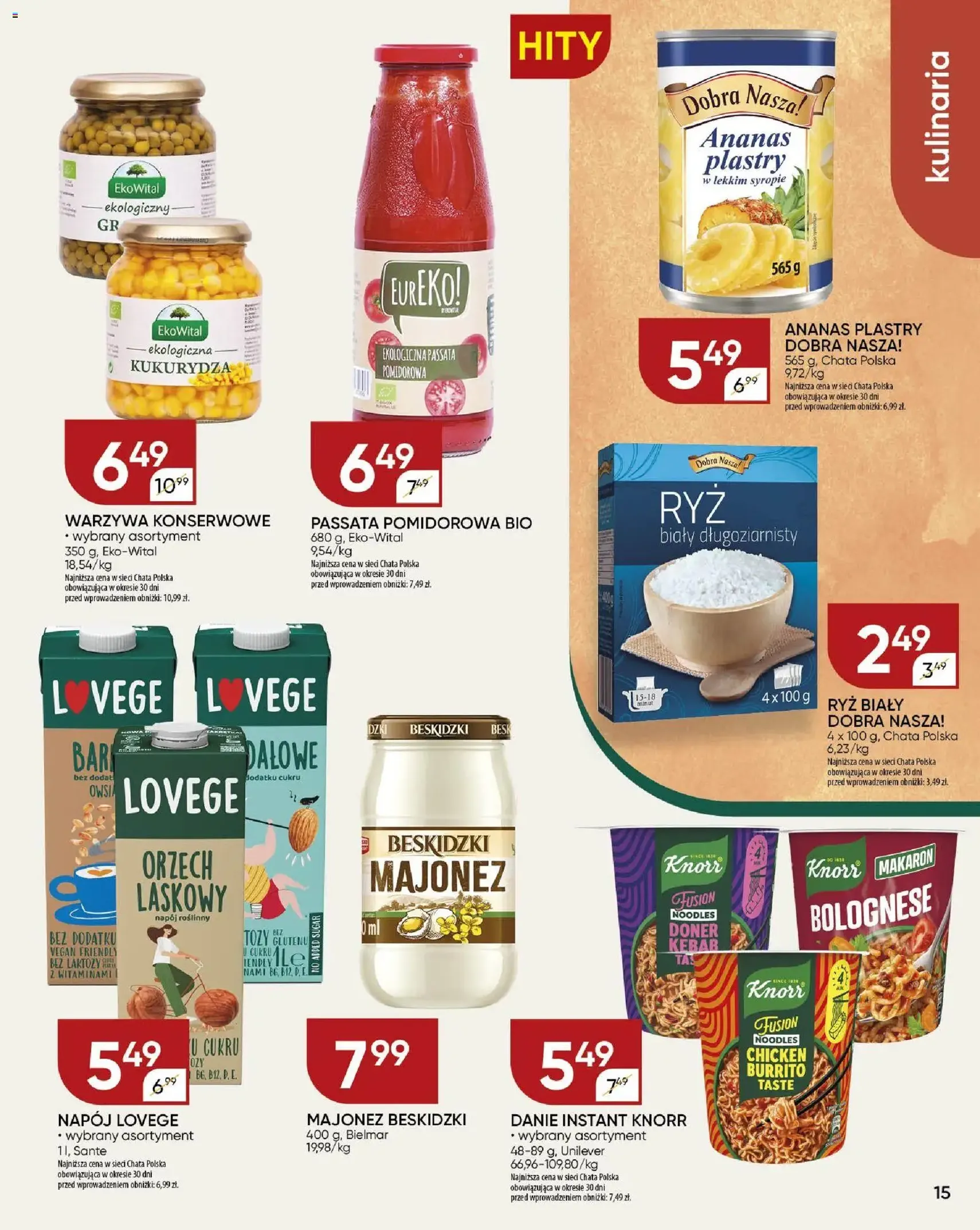 Chata Polska Gazetka - ważny gazetka od 29.12.2025 strona 15 z 20