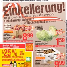 Maximarkt Flugblatt - Prospekt Vorschau gültig ab 06.10.2025