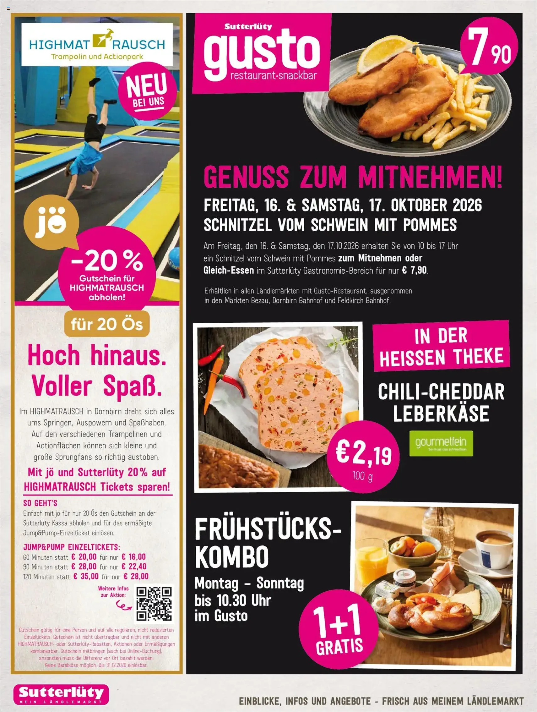Sutterlüty Flugblatt - Gültiger Prospekt ab 15.10.2026, Seite 4 von insgesamt 16