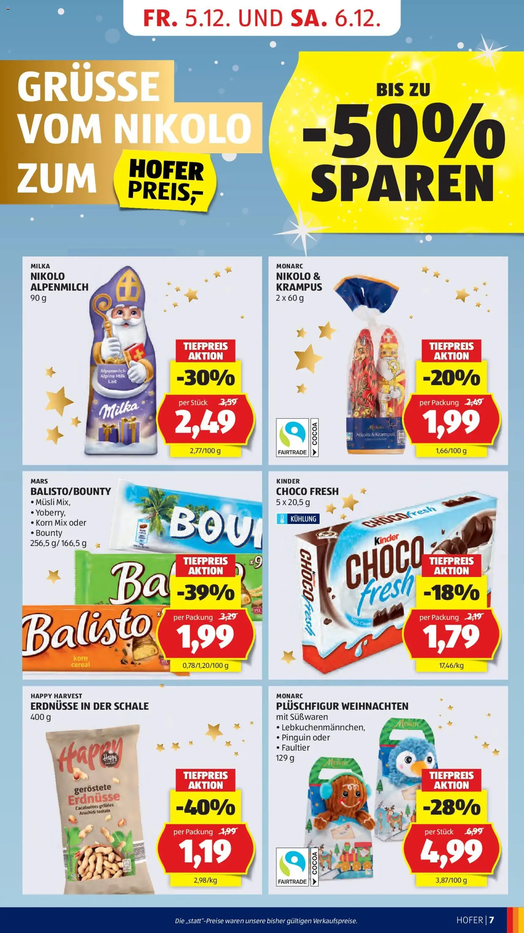 Hofer Flugblatt - Gültiger Prospekt ab 05.12.2025, Seite 9 von insgesamt 60