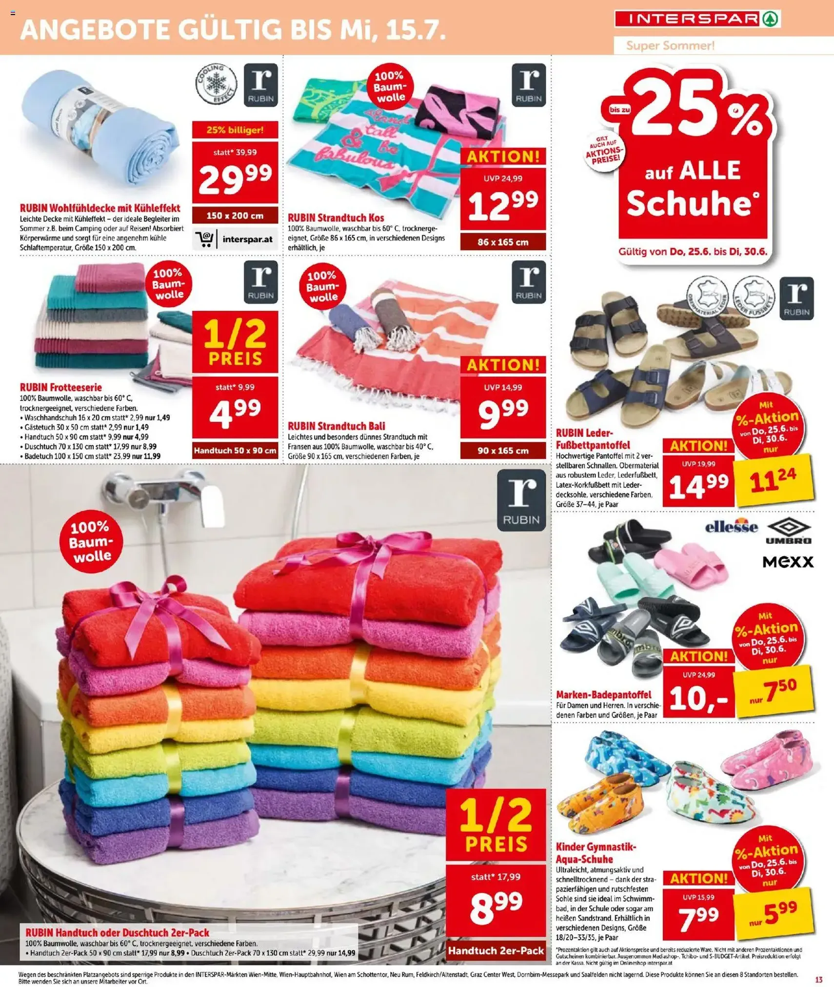 Interspar - Flugblatt - Gültiger Prospekt ab 25.06.2026, Seite 13 von insgesamt 16