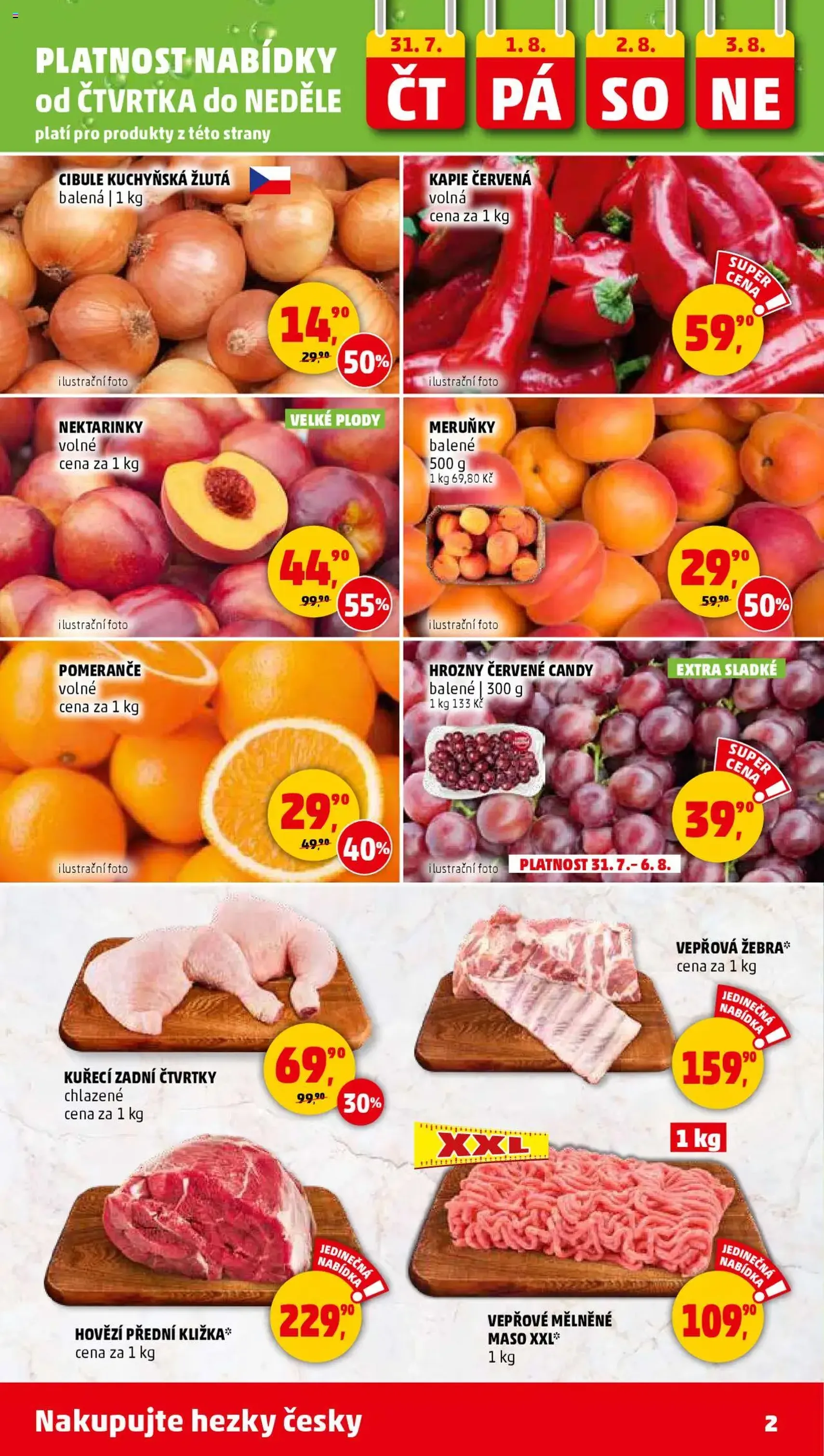 Penny Market leták - Čtvrtečník - platný leták od 31.07.2025 strana 2 z 33 Penny Market leták - Čtvrtečník - platný leták od 31.07.2025 strana 2 z 33