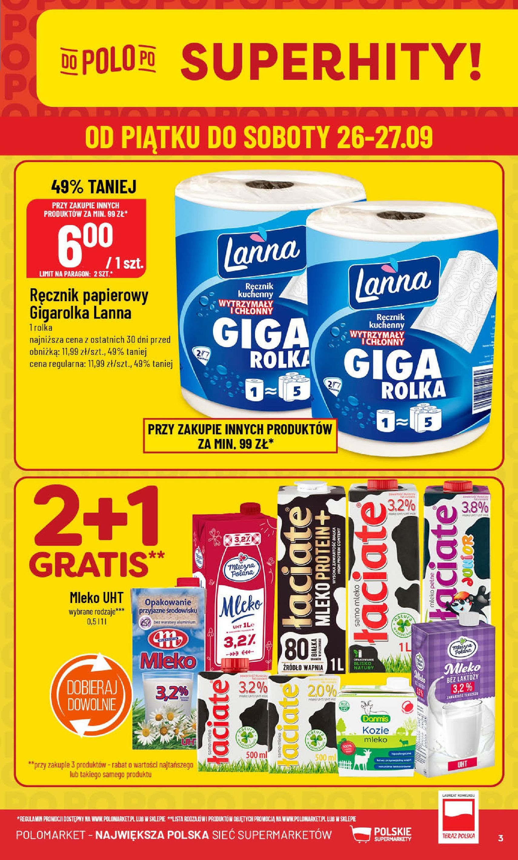 POLOmarket Gazetka - ważny gazetka od 24.09.2025 strona 3 z 76 POLOmarket Gazetka - ważny gazetka od 24.09.2025 strona 3 z 76