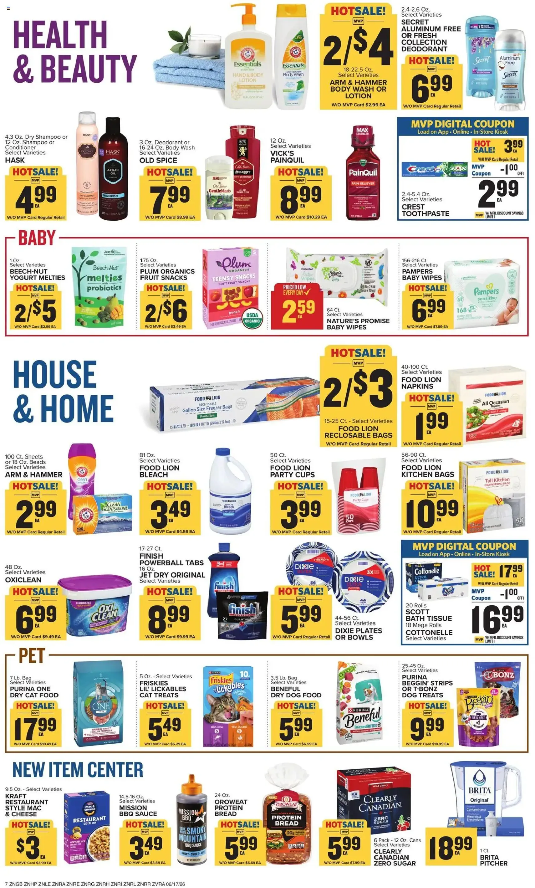 Food Lion Weekly Ad - valid flyer from 06/17/2026, page 12 of 16