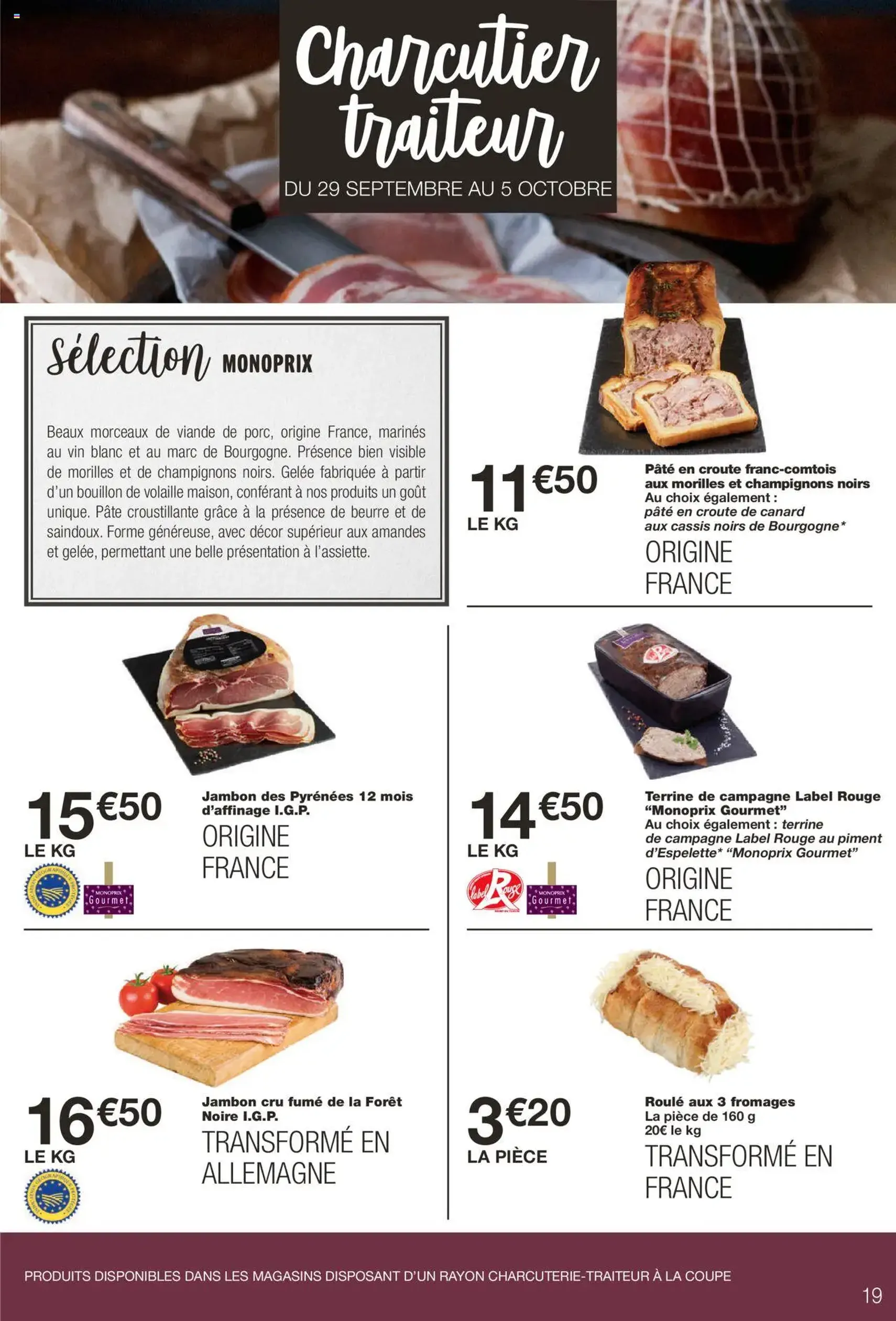 Monoprix catalogue - brochure valable à partir du 23/09/2025, page 19 sur 56 Monoprix catalogue - brochure valable à partir du 23/09/2025, page 19 sur 56