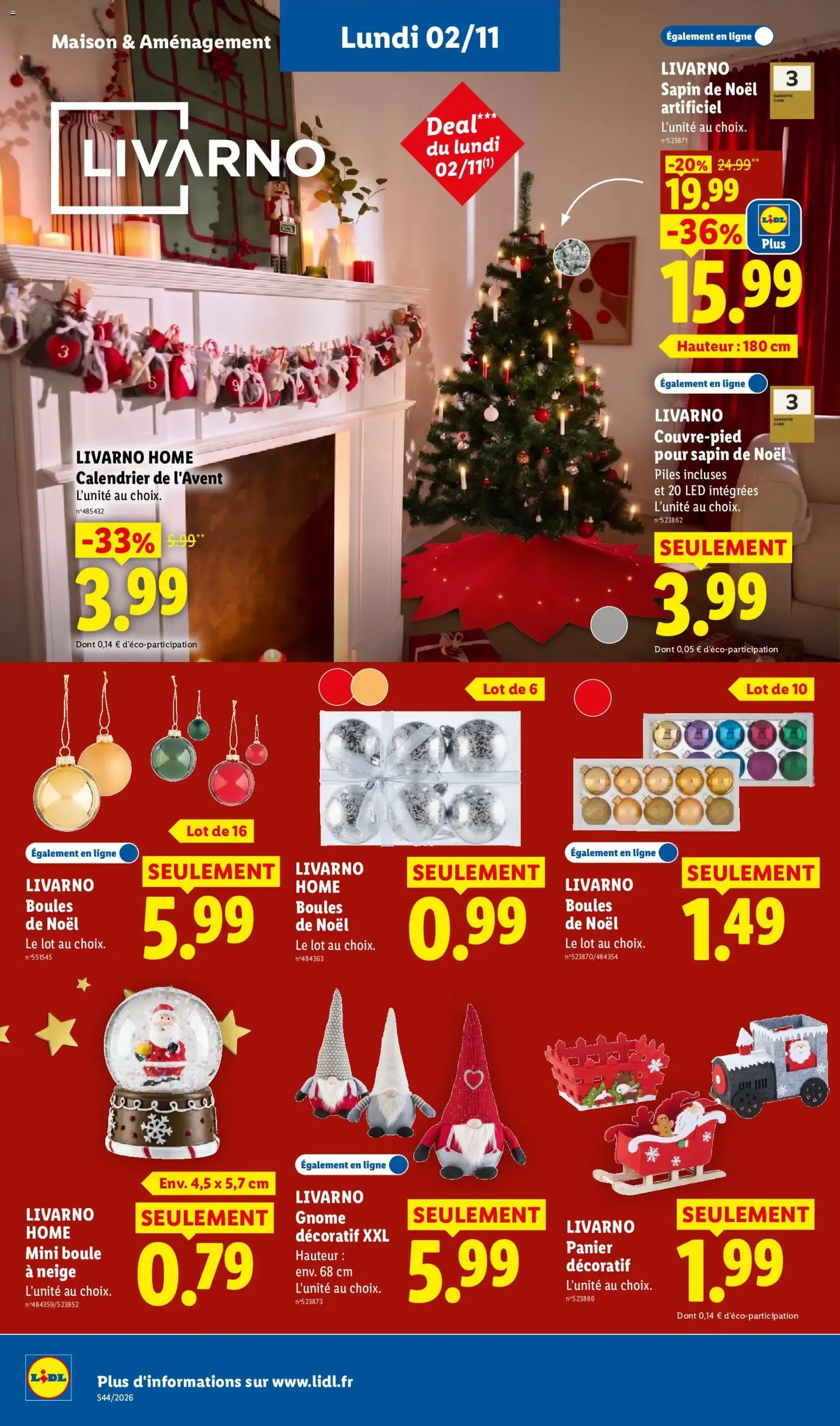 LIDL catalogue - brochure valable à partir du 29/10/2026, page 54 sur 64