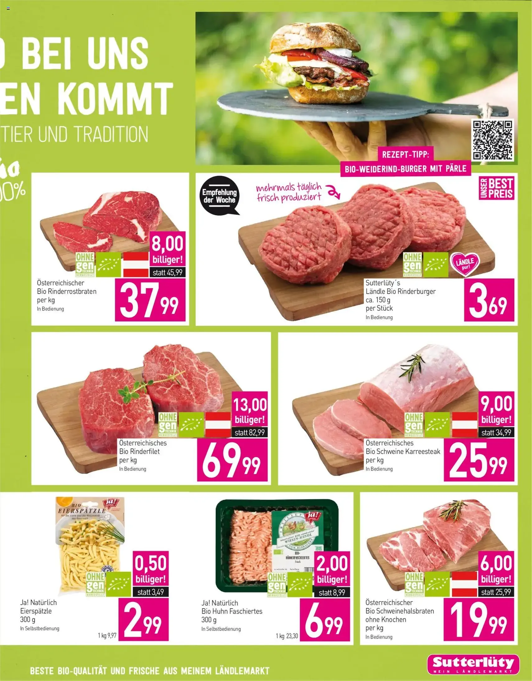 Sutterlüty Flugblatt - Gültiger Prospekt ab 03.09.2026, Seite 9 von insgesamt 16