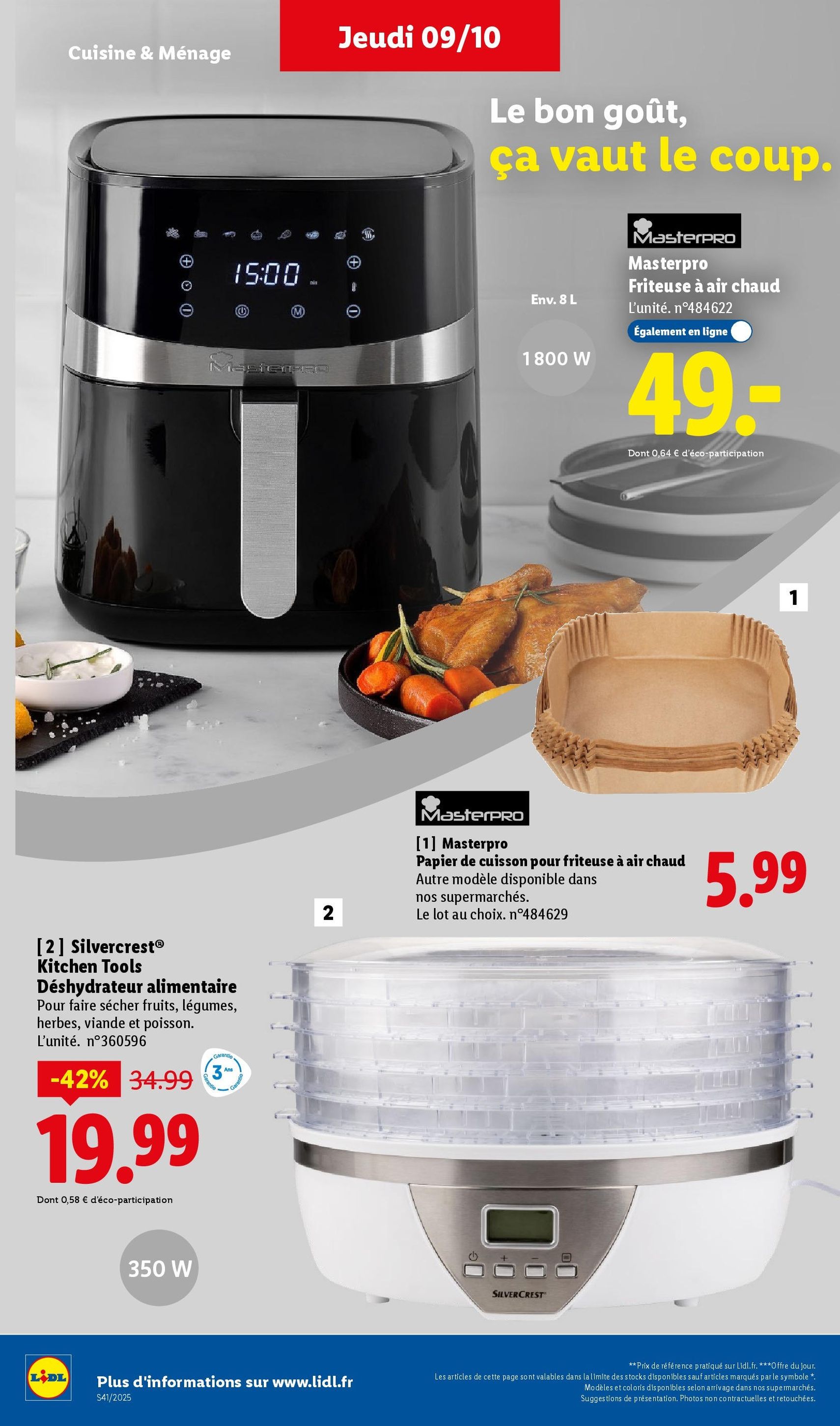 LIDL catalogue semaine 41 - brochure valable à partir du 09/10/2025, page 38 sur 73