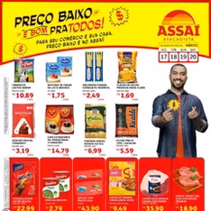 Encarte Assaí Atacadista - pré-visualização do folheto, válido a partir de 17/11/2025