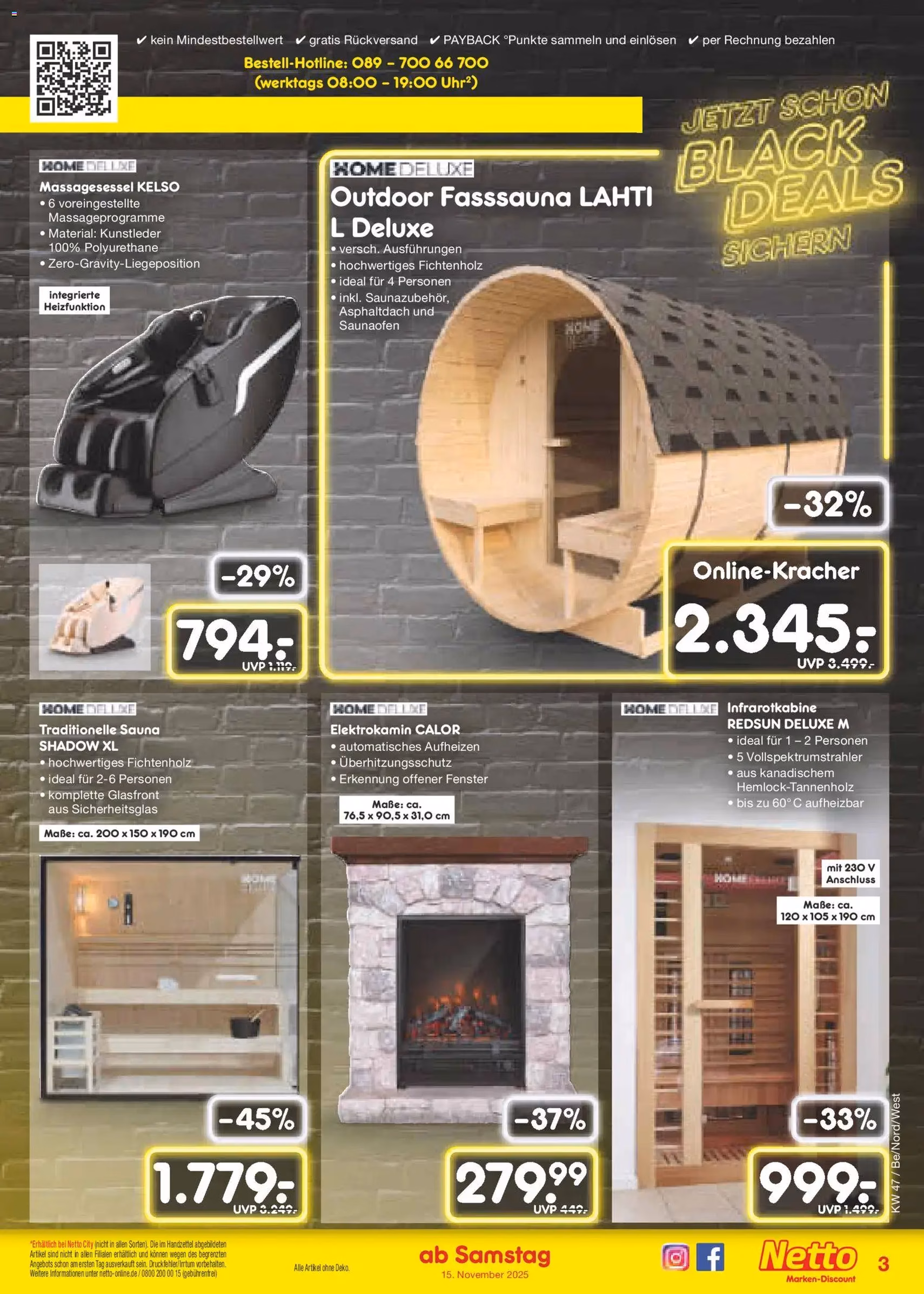 Netto Marken-Discount - Black Friday - Gültiger Prospekt ab 17.11.2025, Seite 27 von insgesamt 60