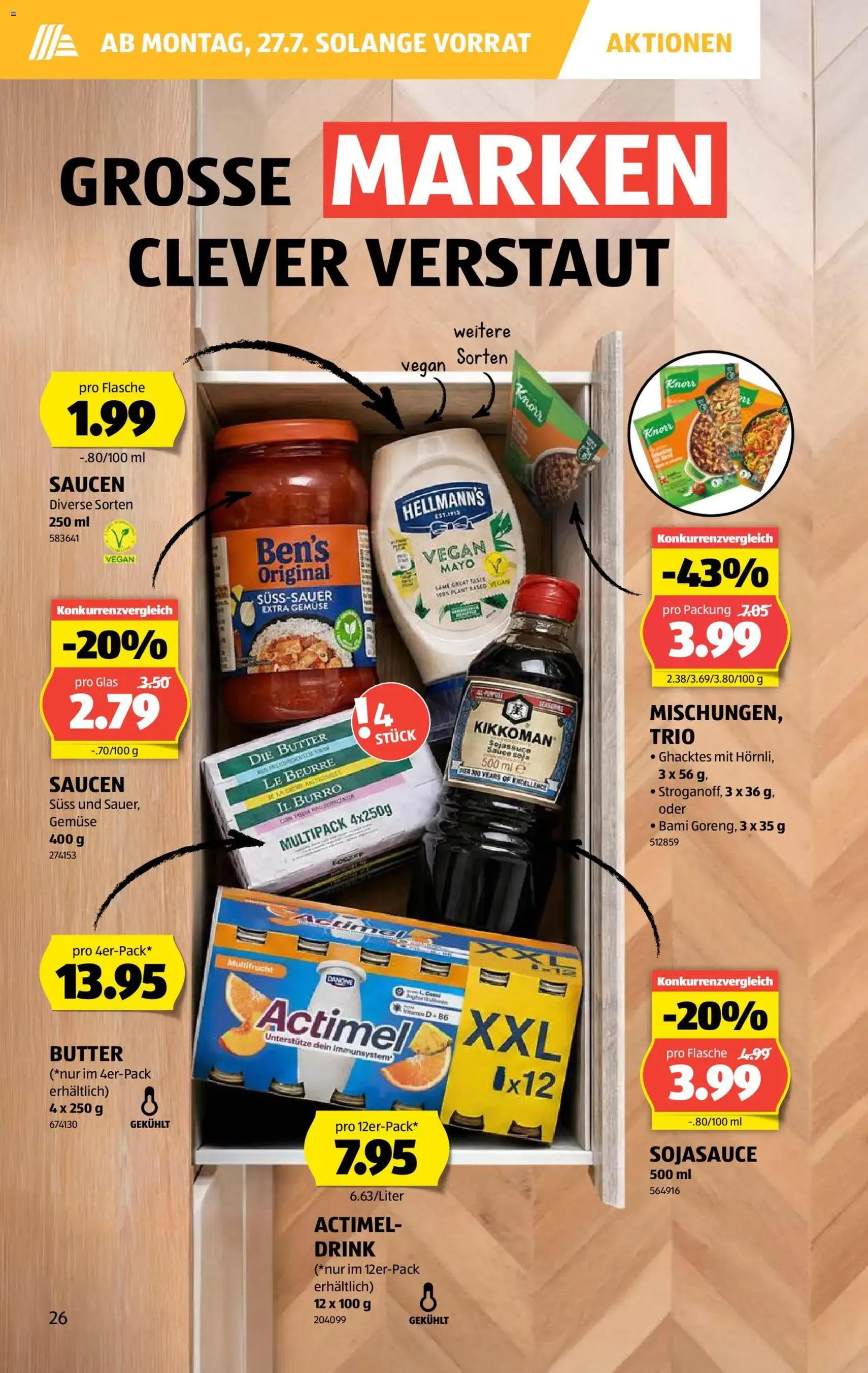 Aldi aktionen - Gültiger Prospekt ab 23.07.2026, Seite 26 von insgesamt 44