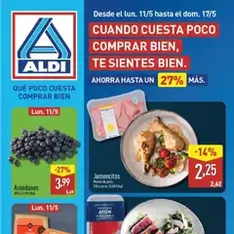 Vista previa del folleto Aldi folleto Península válido desde 11/05/2026