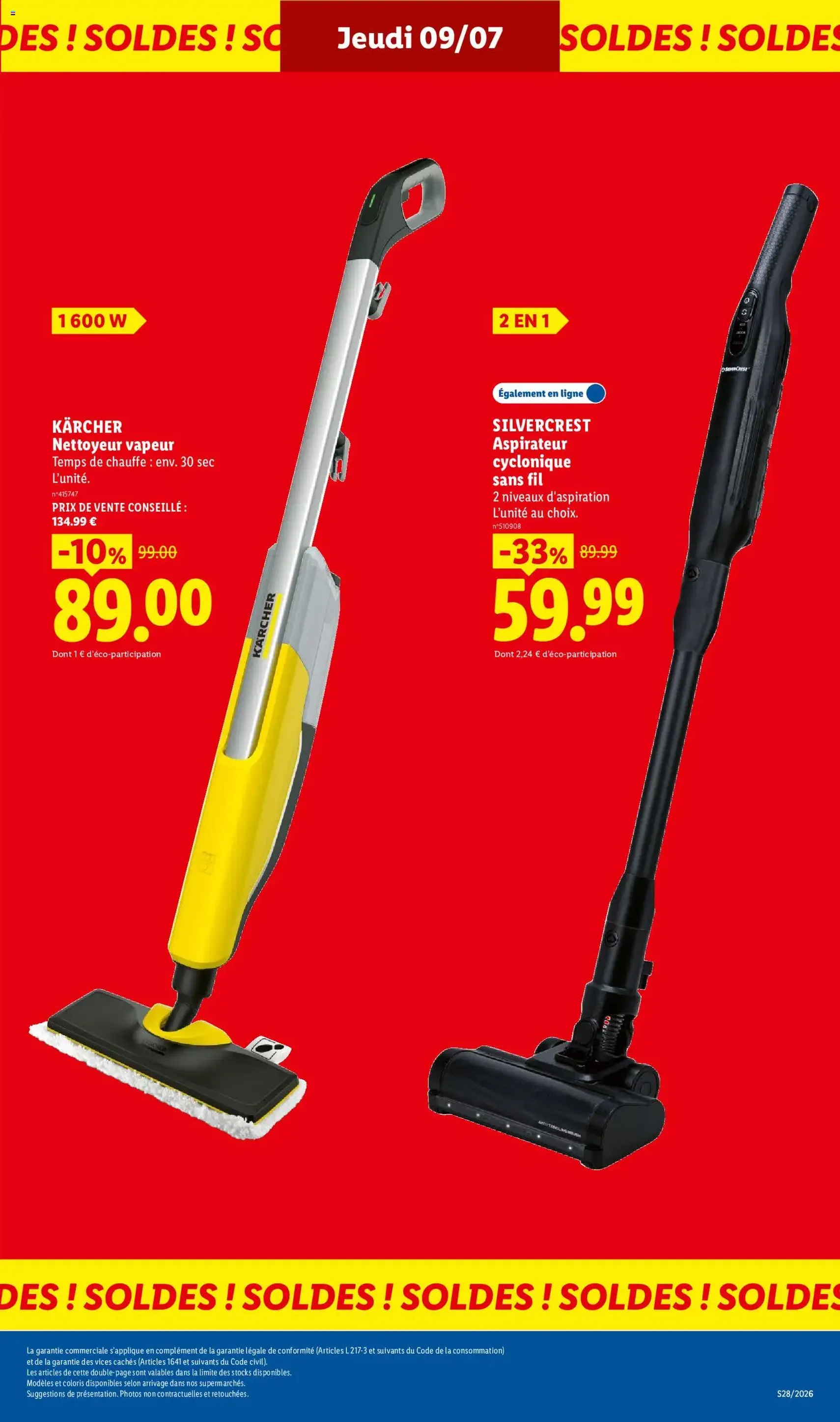 LIDL catalogue - brochure valable à partir du 09/07/2026, page 33 sur 68