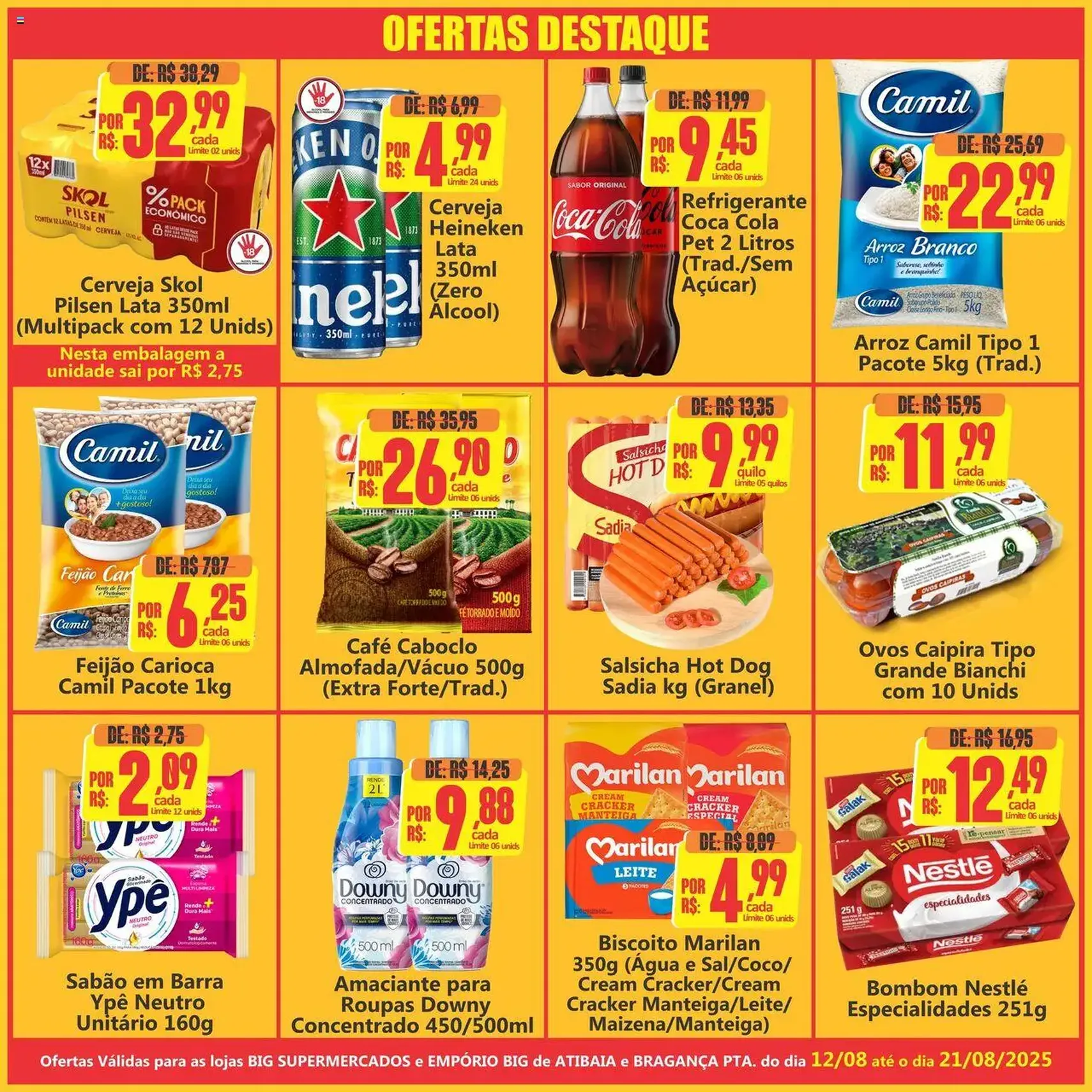 Big Supermercados - Ofertas da semana - folheto válido a partir de 12/08/2025 página 2 de 6