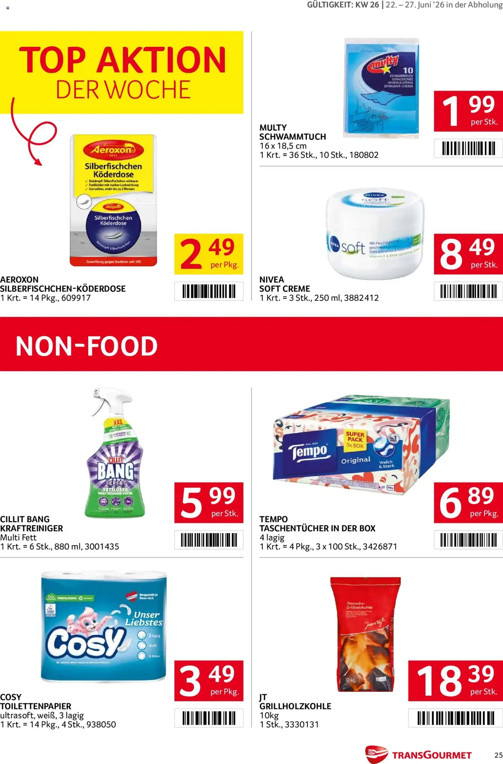 Transgourmet Flugblatt - Gültiger Prospekt ab 22.06.2026, Seite 24 von insgesamt 31