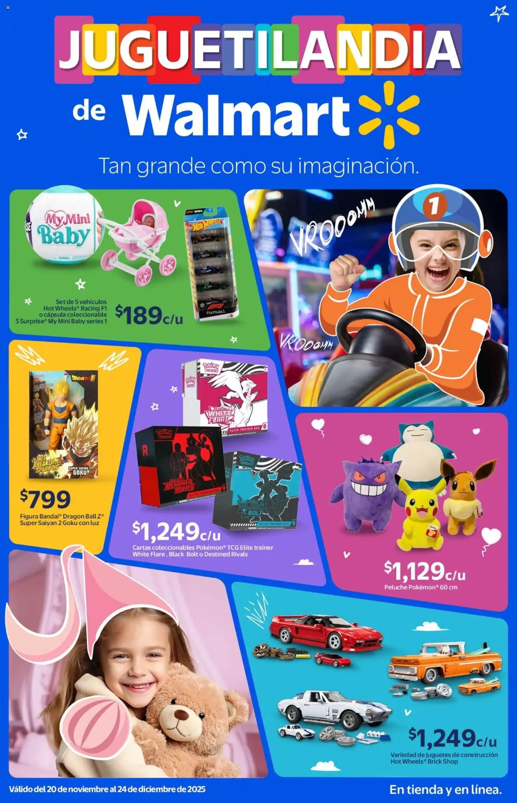 Walmart folleto Tan grande como su imaginación - folleto válido desde 20/11/2025 página 1 de 6