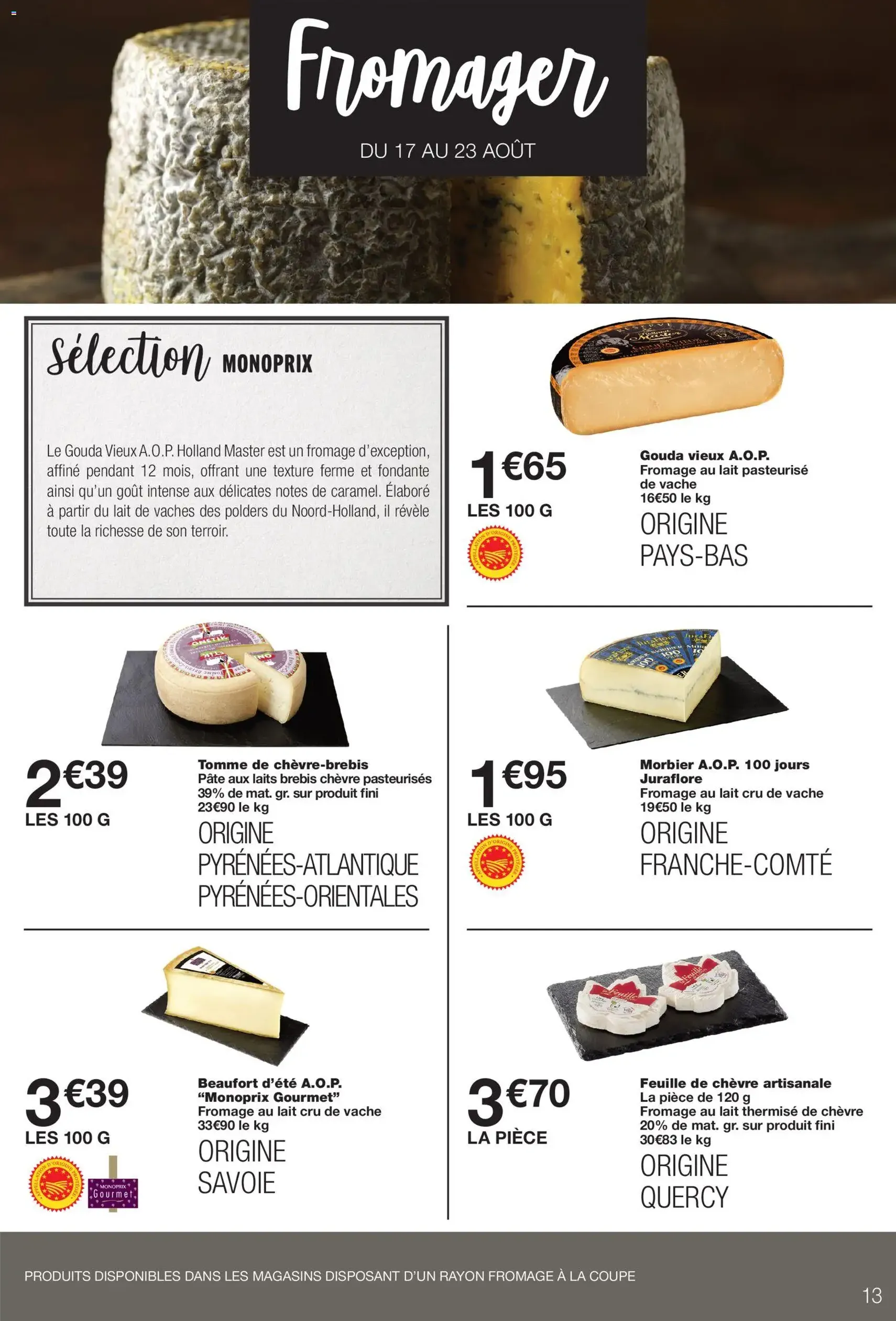 Monoprix catalogue - brochure valable à partir du 11/08/2026, page 13 sur 46
