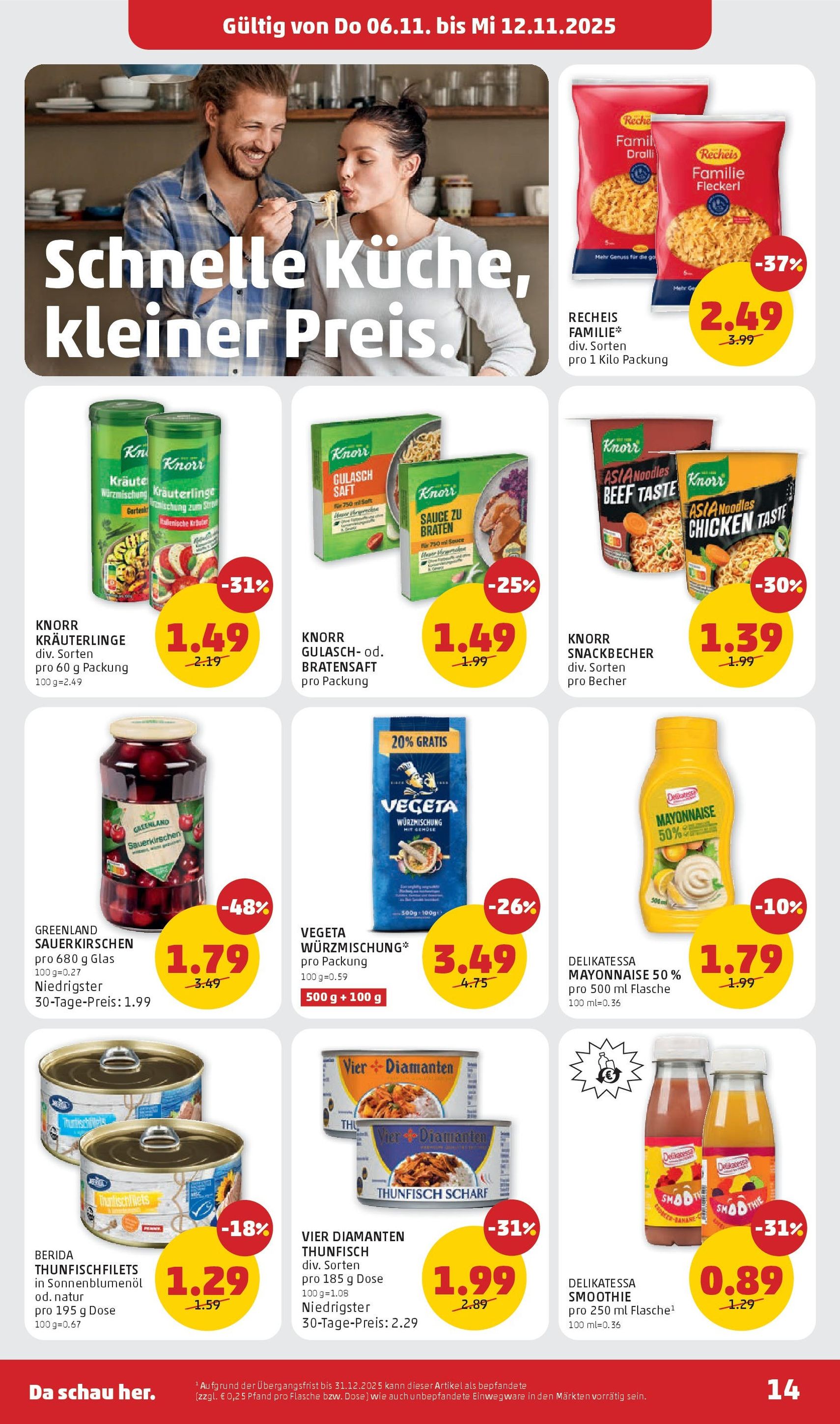 Penny Markt Flugblatt - Gültiger Prospekt ab 06.11.2025, Seite 14 von insgesamt 32
