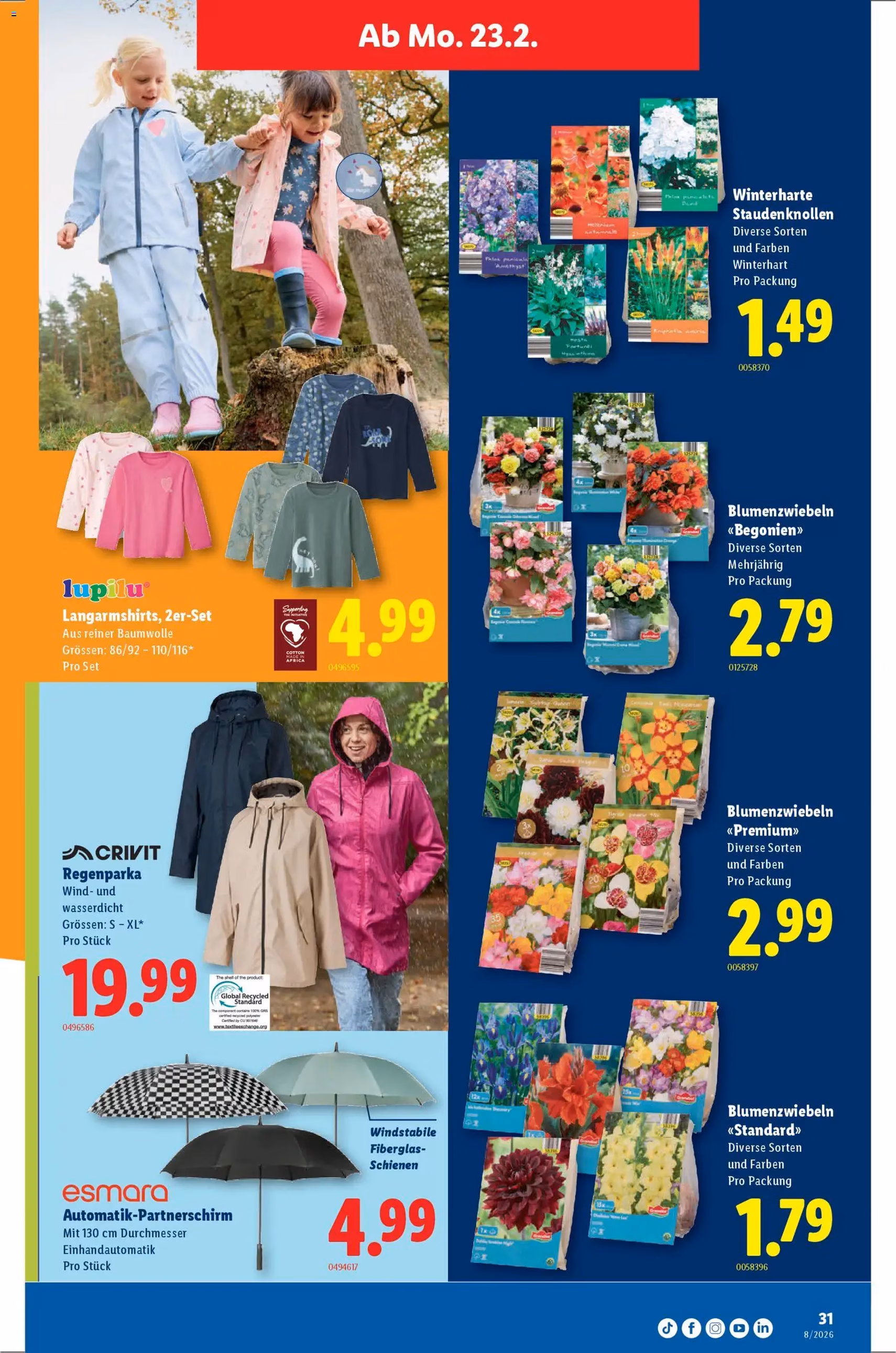 Lidl Aktionen - Gültiger Prospekt ab 19.02.2026, Seite 31 von insgesamt 32