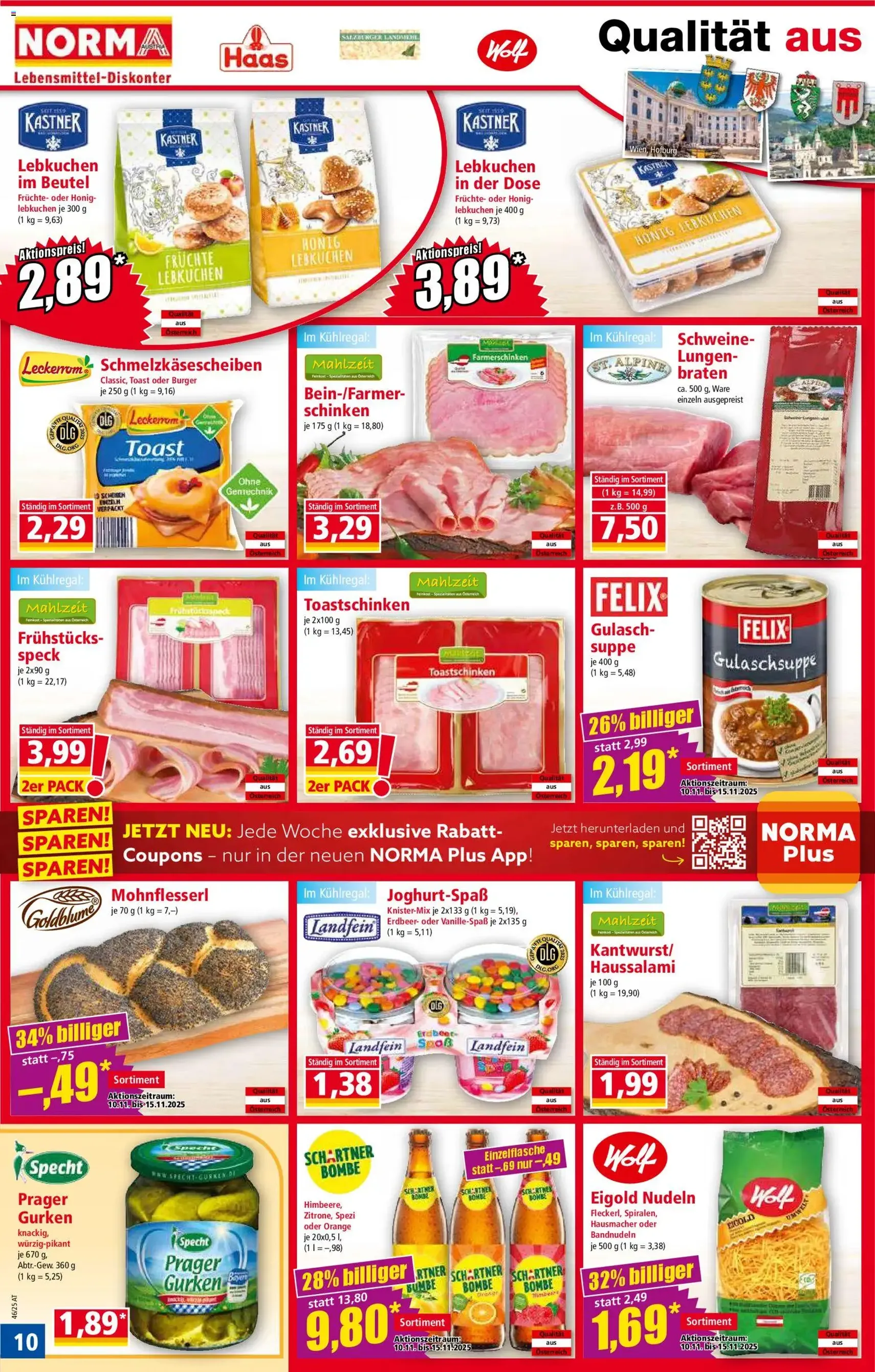 Norma Flugblatt - Gültiger Prospekt ab 10.11.2025, Seite 11 von insgesamt 19