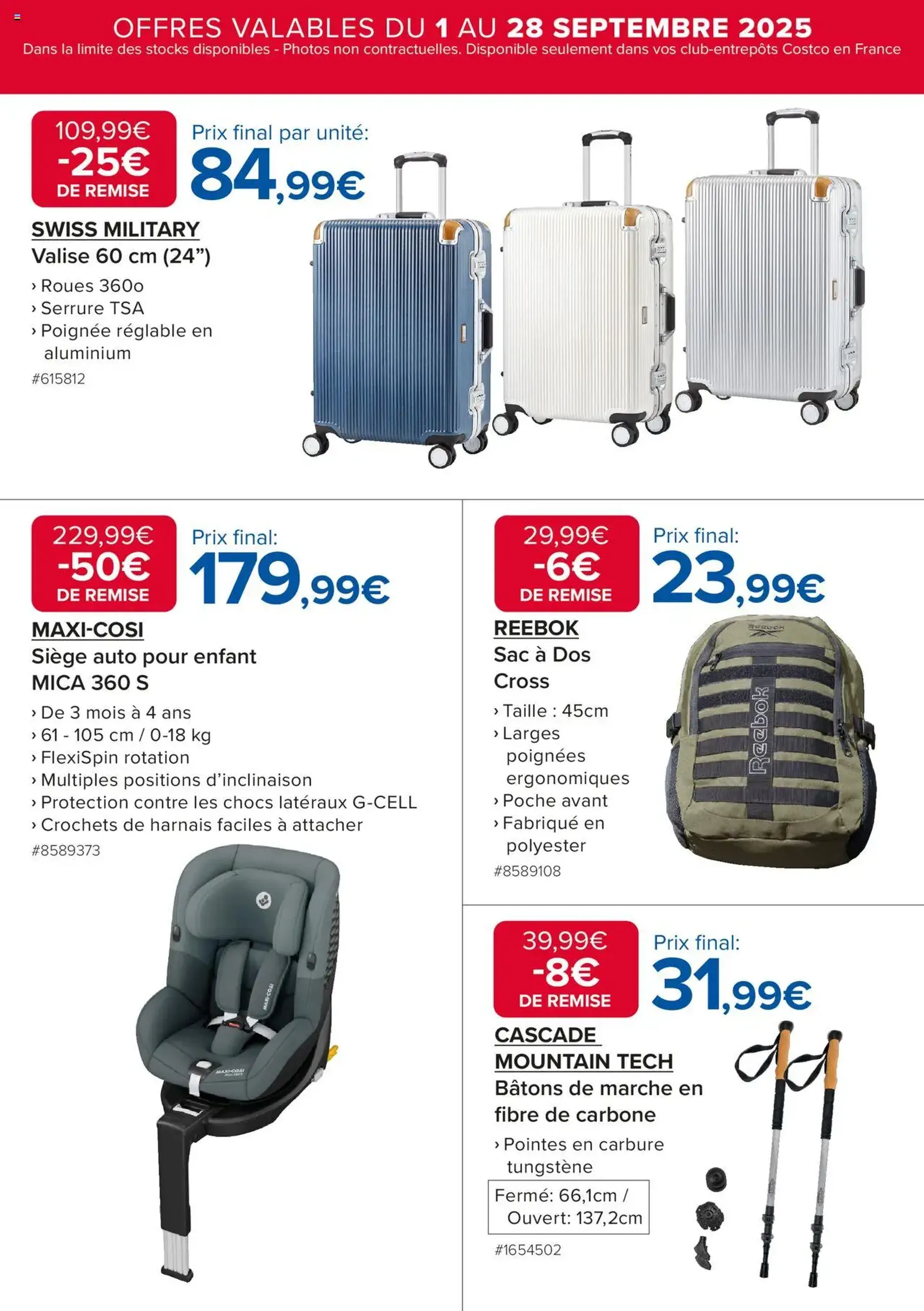 Costco catalogue - brochure valable à partir du 01/09/2025, page 8 sur 24 Costco catalogue - brochure valable à partir du 01/09/2025, page 8 sur 24