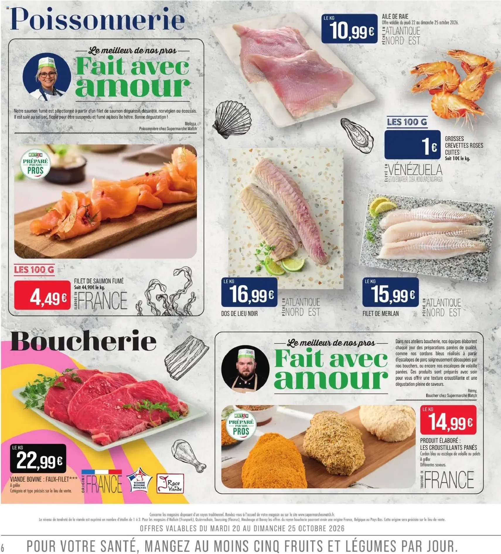 Match Supermarché catalogue - brochure valable à partir du 20/10/2026, page 6 sur 24