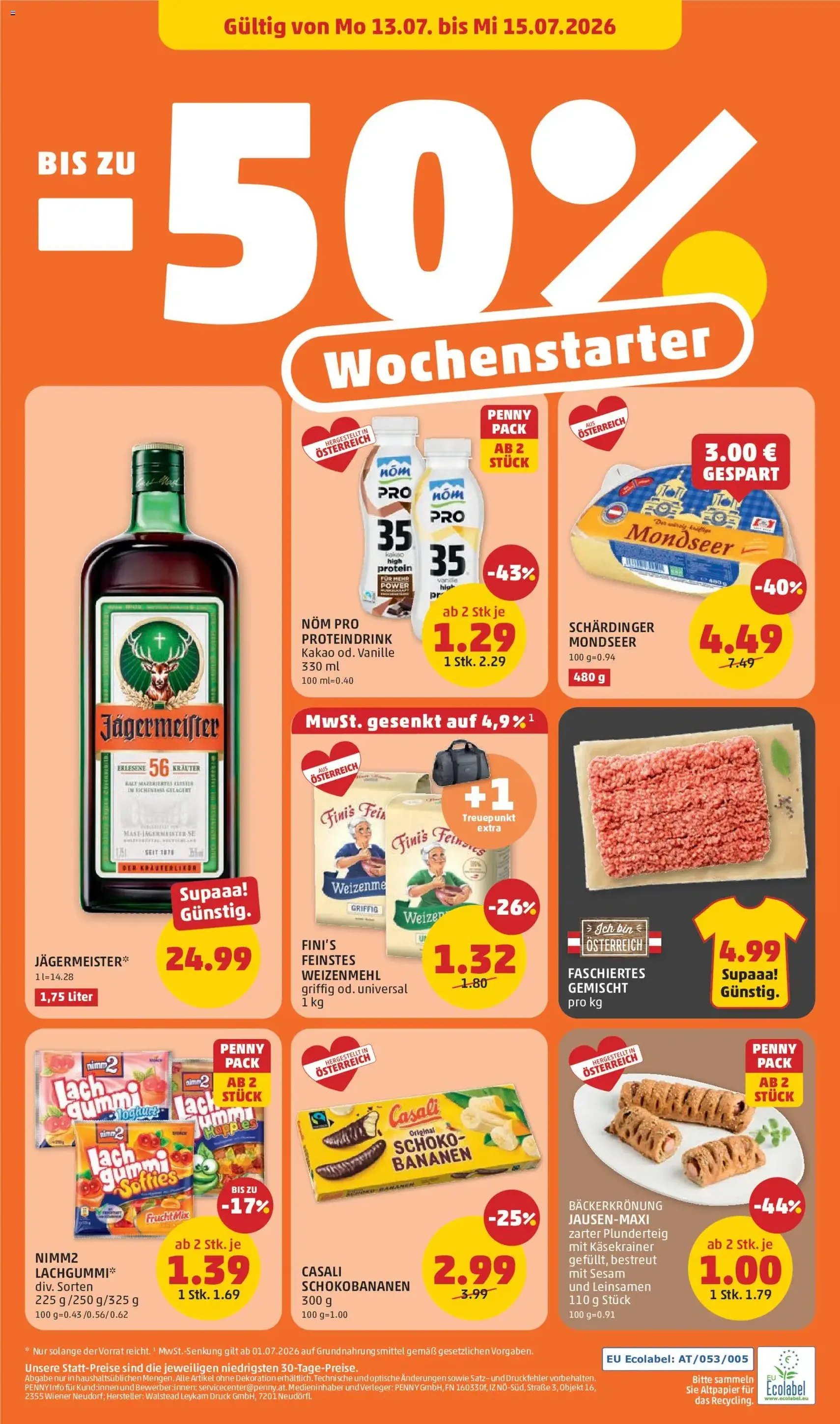 Penny Markt Flugblatt - Gültiger Prospekt ab 09.07.2026, Seite 24 von insgesamt 28