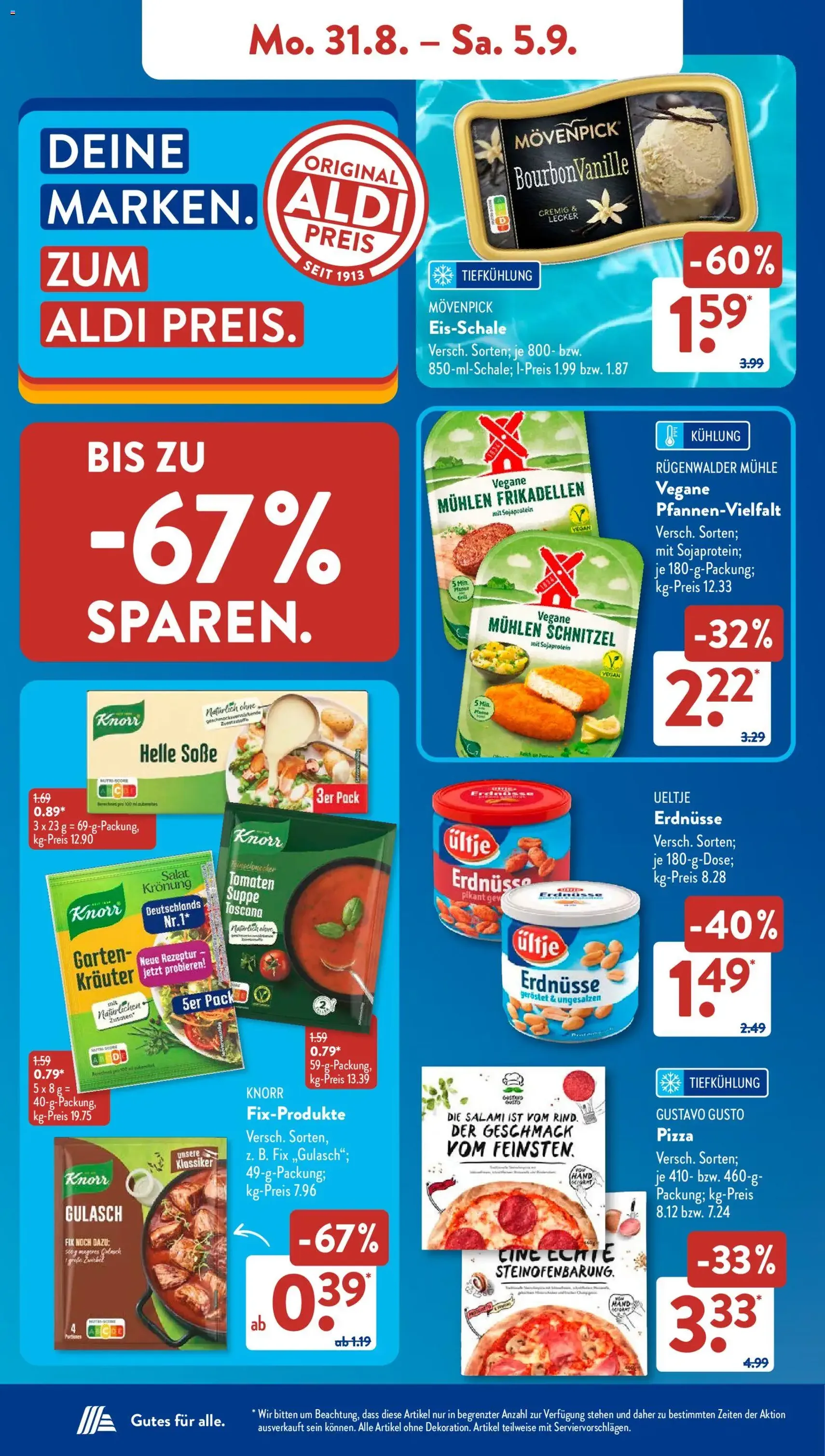 Aldi Süd Prospekt - Gültiger Prospekt ab 31.08.2026, Seite 9 von insgesamt 30