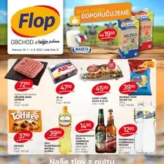 Flop leták - náhled letáku platný od 30.07.2025