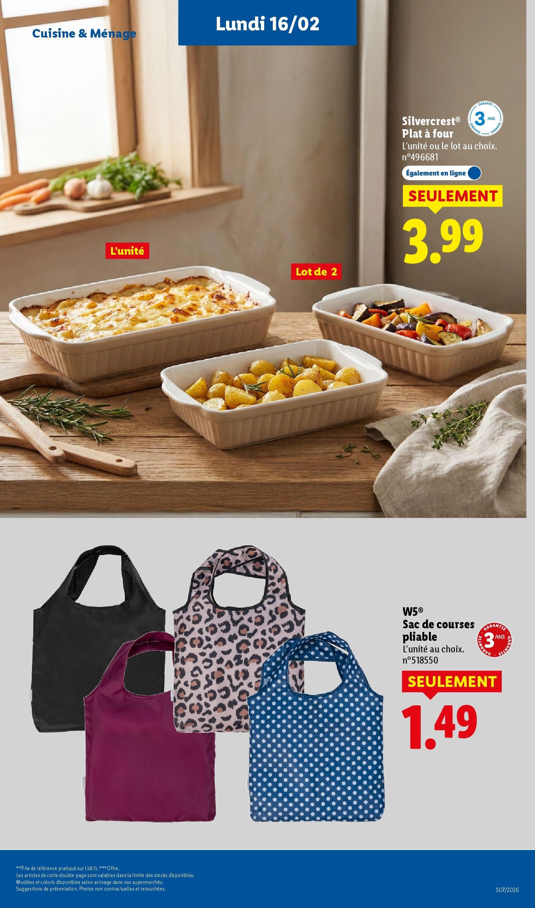 LIDL catalogue semaine 7 - brochure valable à partir du 12/02/2026, page 65 sur 79