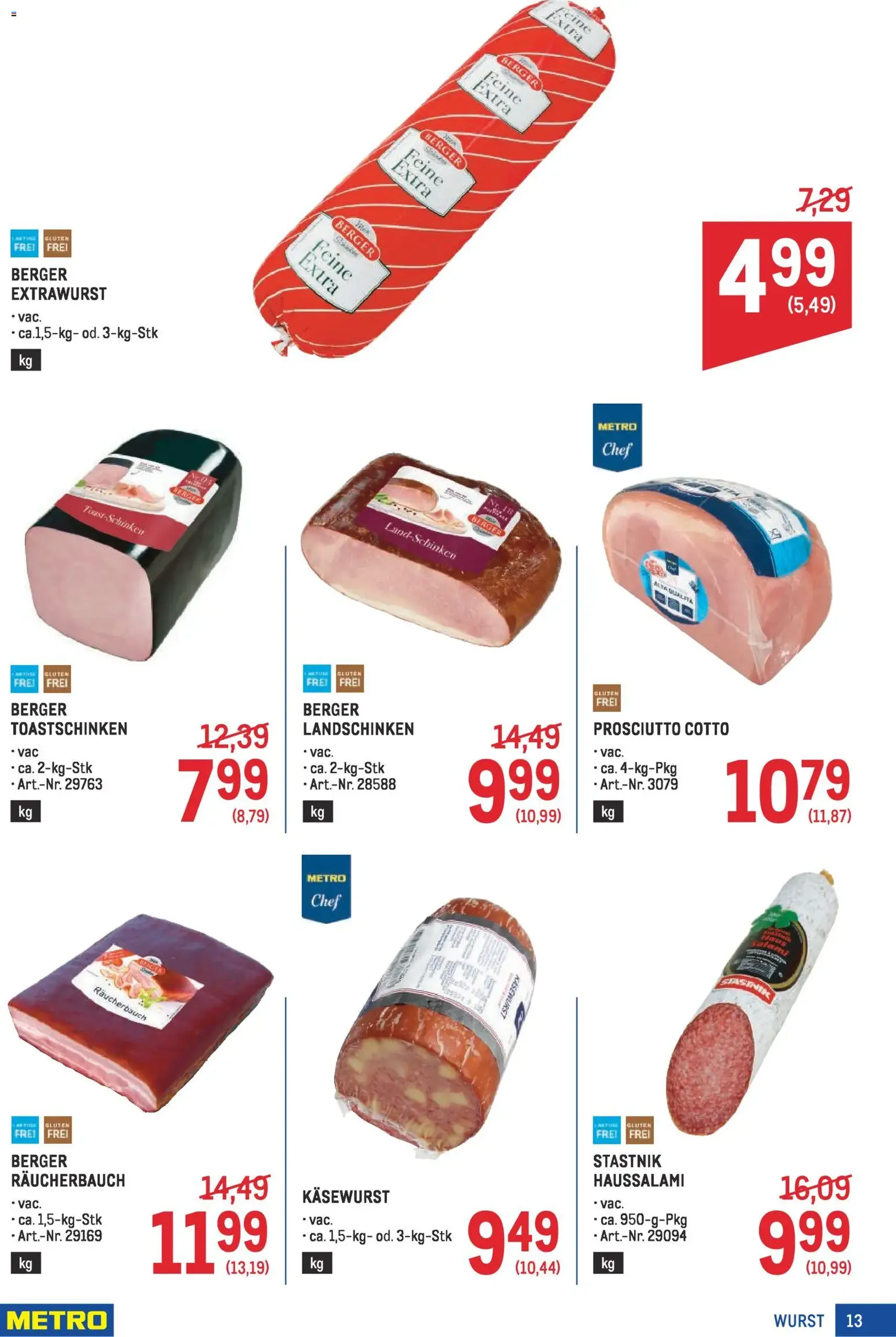 Metro Profi - Gültiger Prospekt ab 22.01.2026, Seite 13 von insgesamt 64