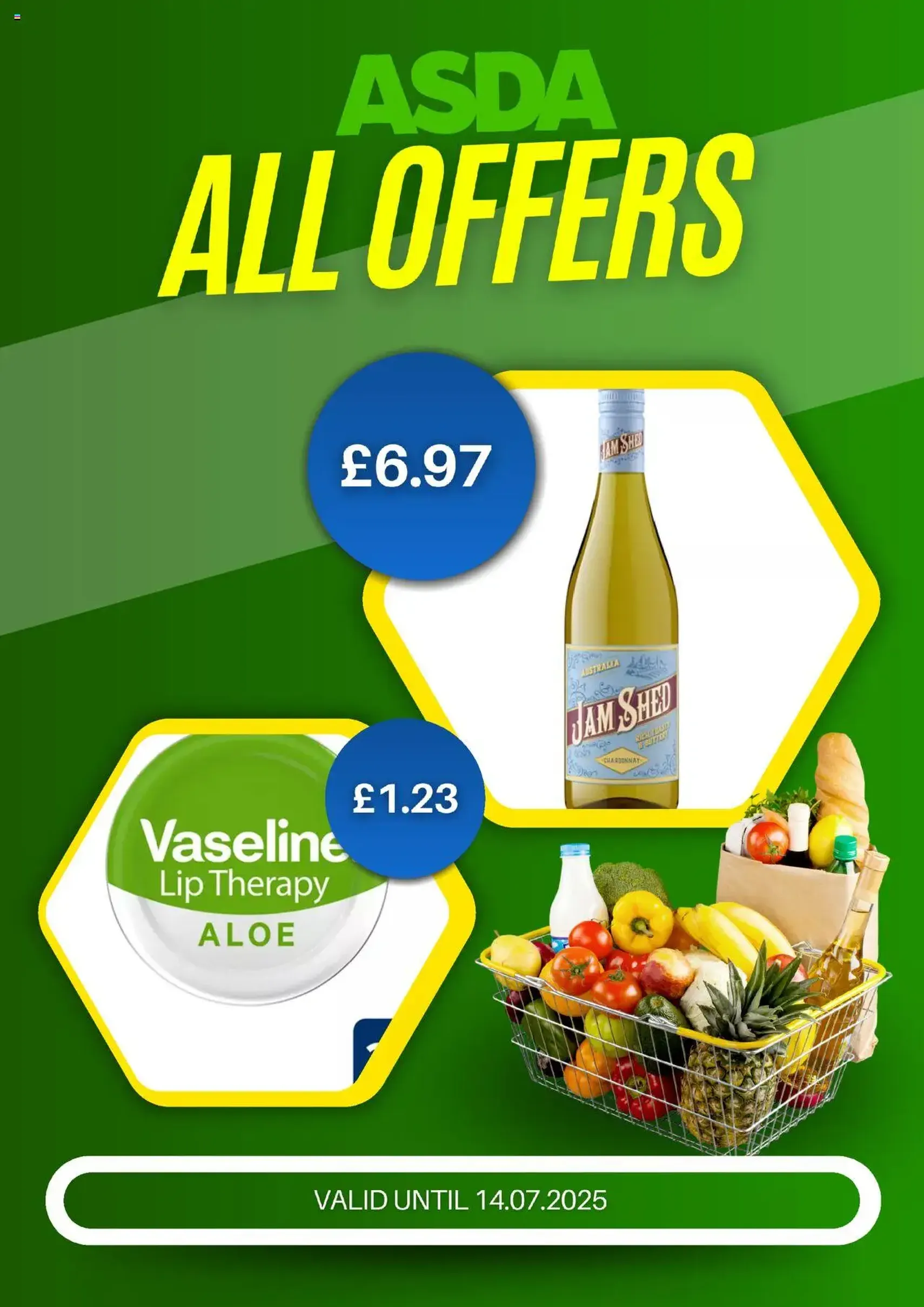 Asda - Weekly offers - valid flyer from 08/07/2025, page 1 of 6