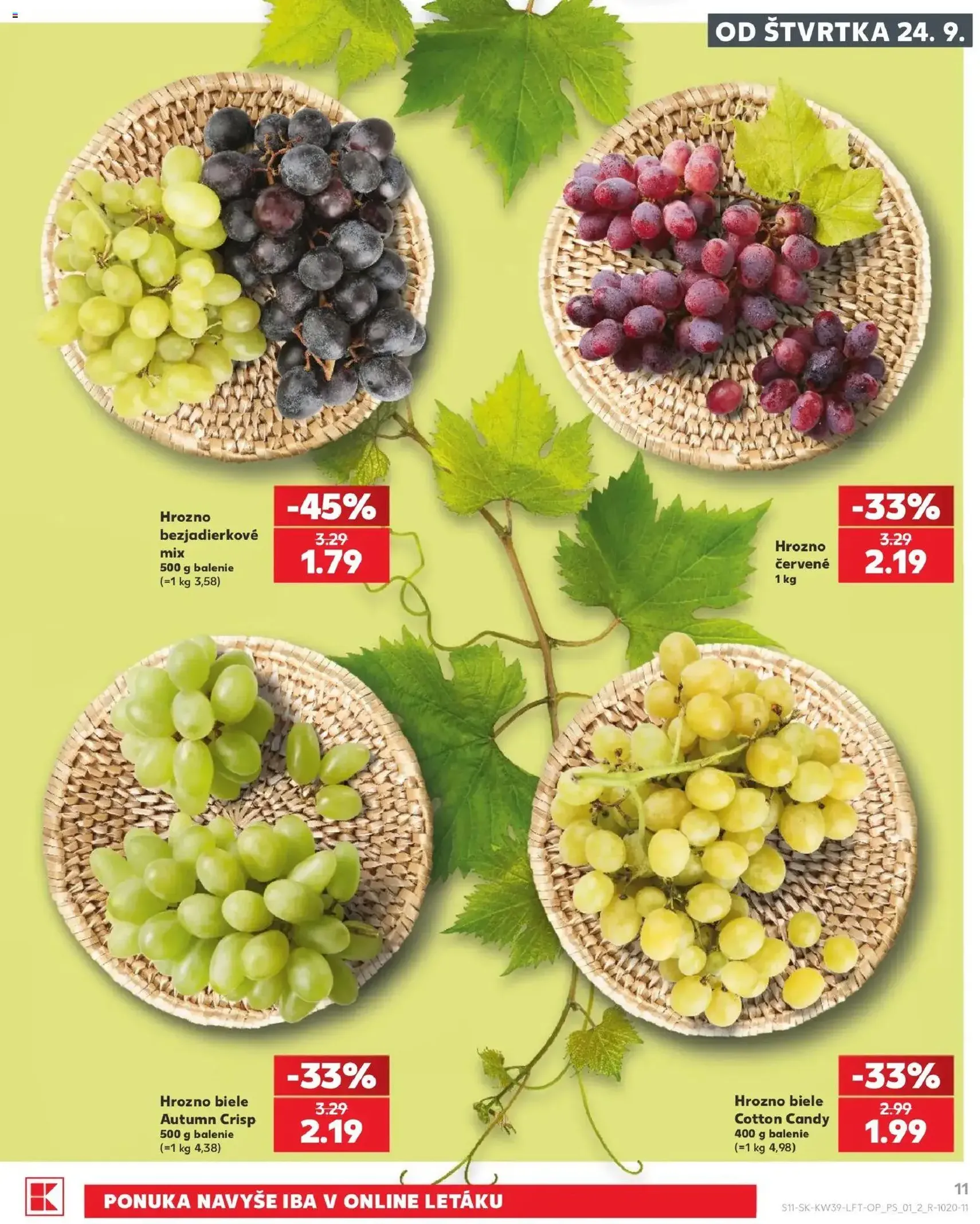 Kaufland leták - platný leták od 24.09.2026 strana 11 z 82