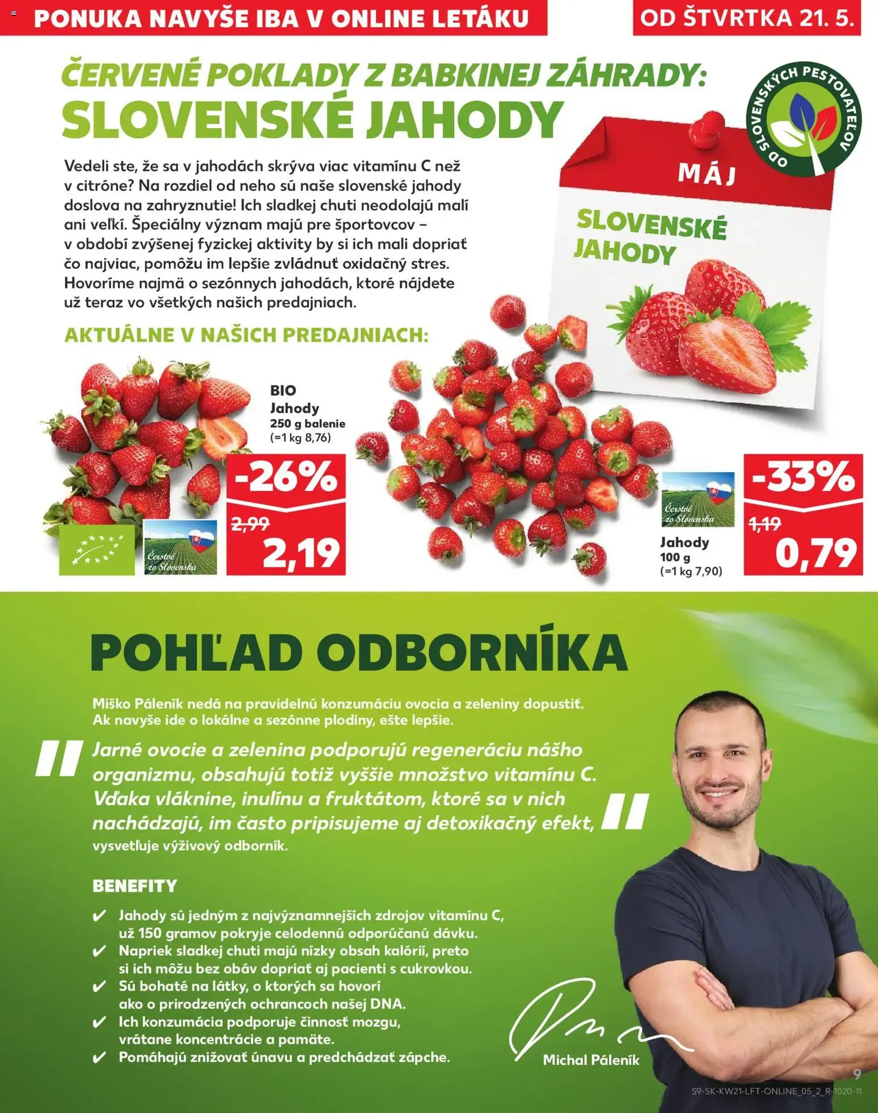 Kaufland SK akciós újság - 2026.05.21. érvényes szórólap 9 oldal 74 oldalból